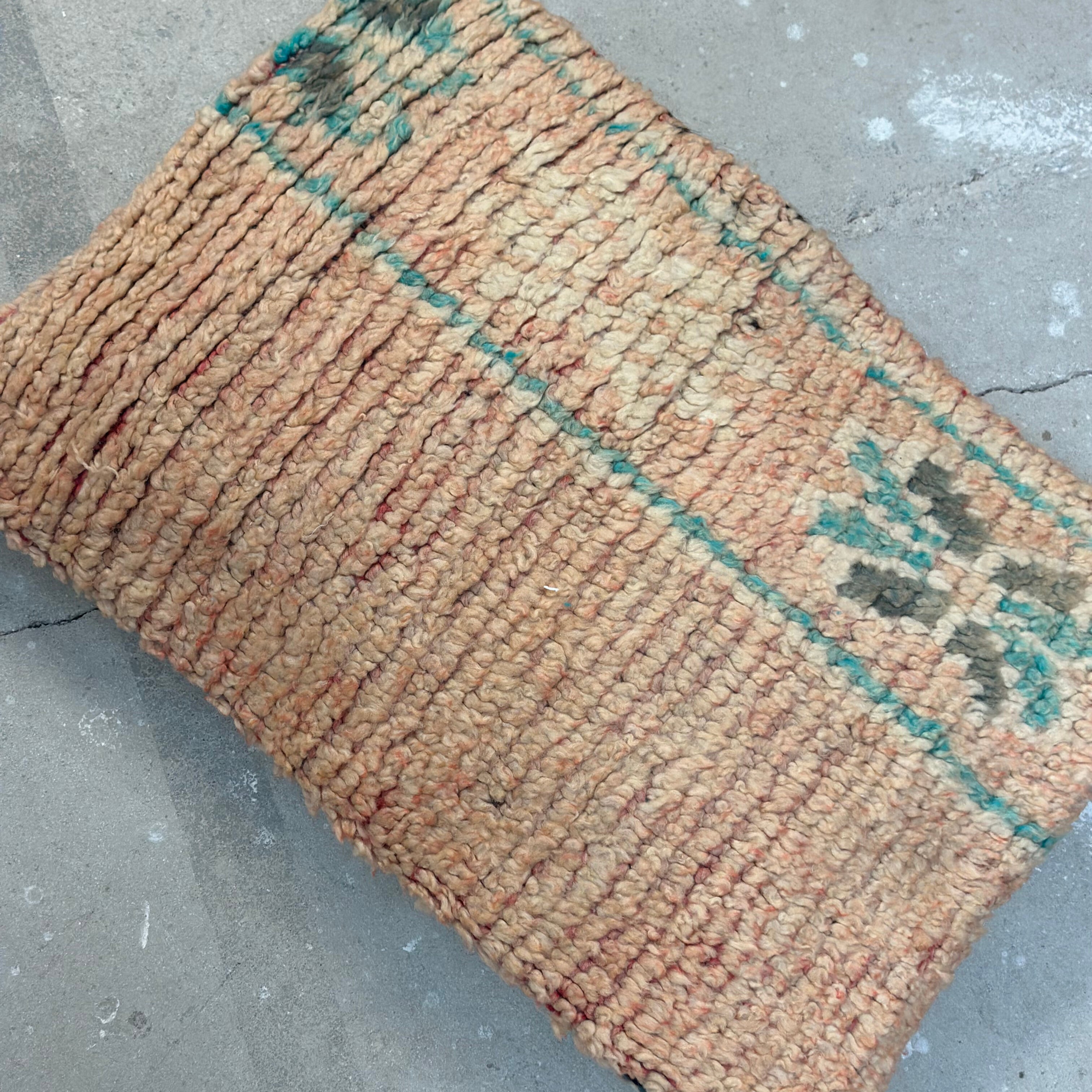 Vintage pudebetræk 40 x 60 cm.