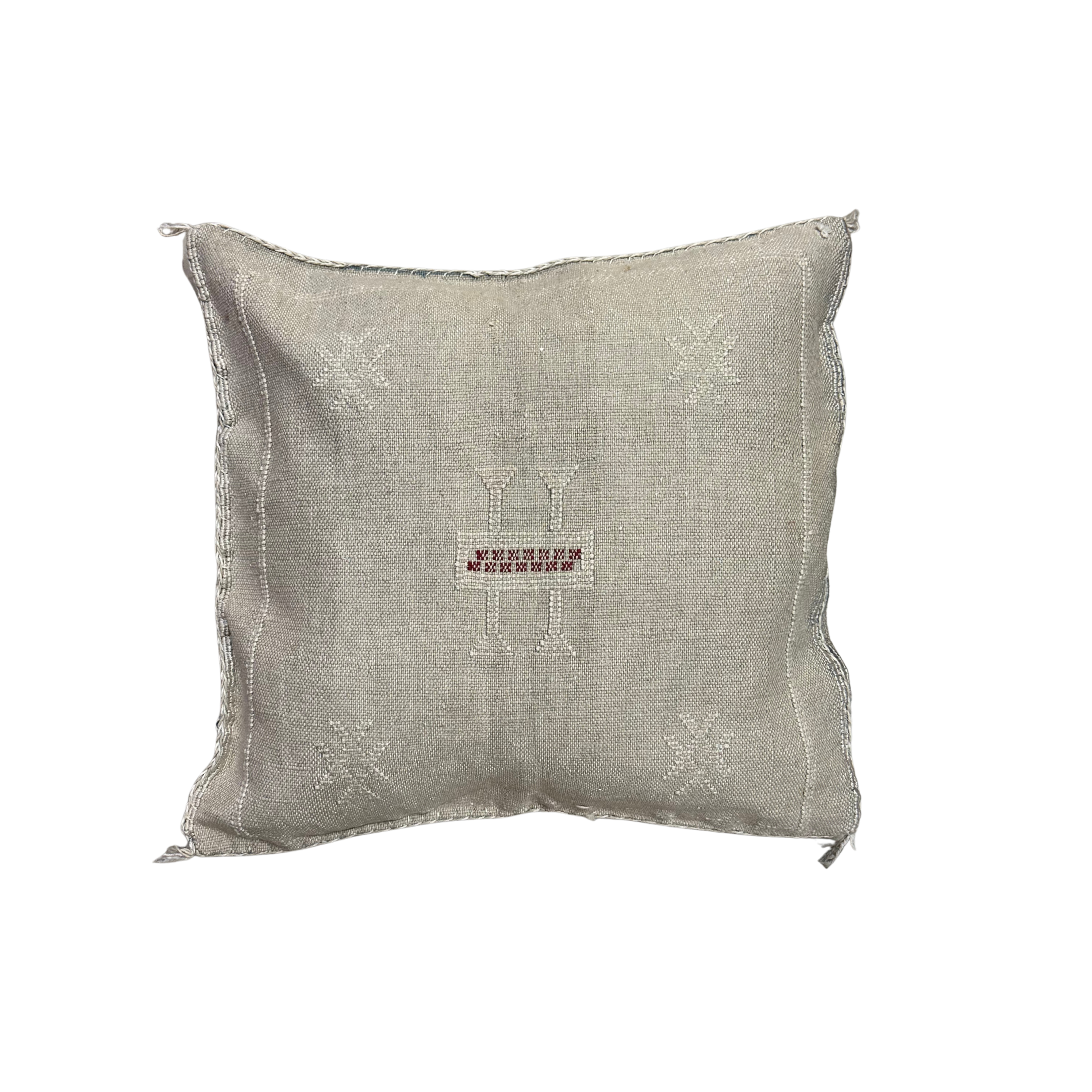 Pudebetræk i kaktussilke - størrelse ca. 45 x 45 cm.