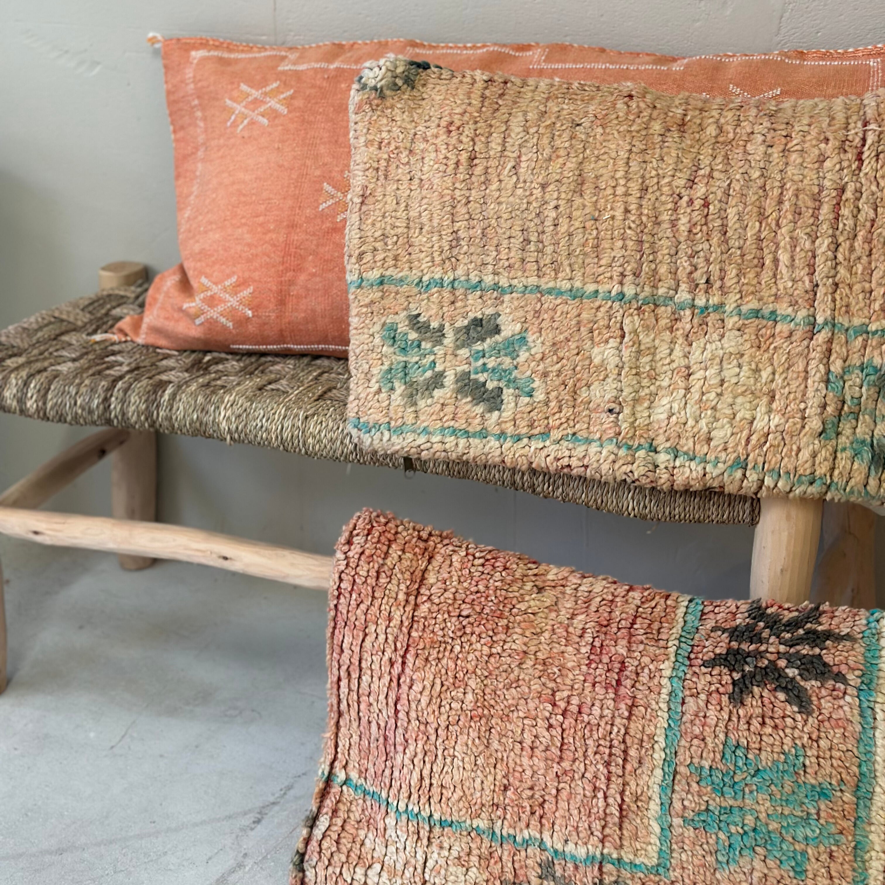 Vintage pudebetræk 40 x 60 cm.