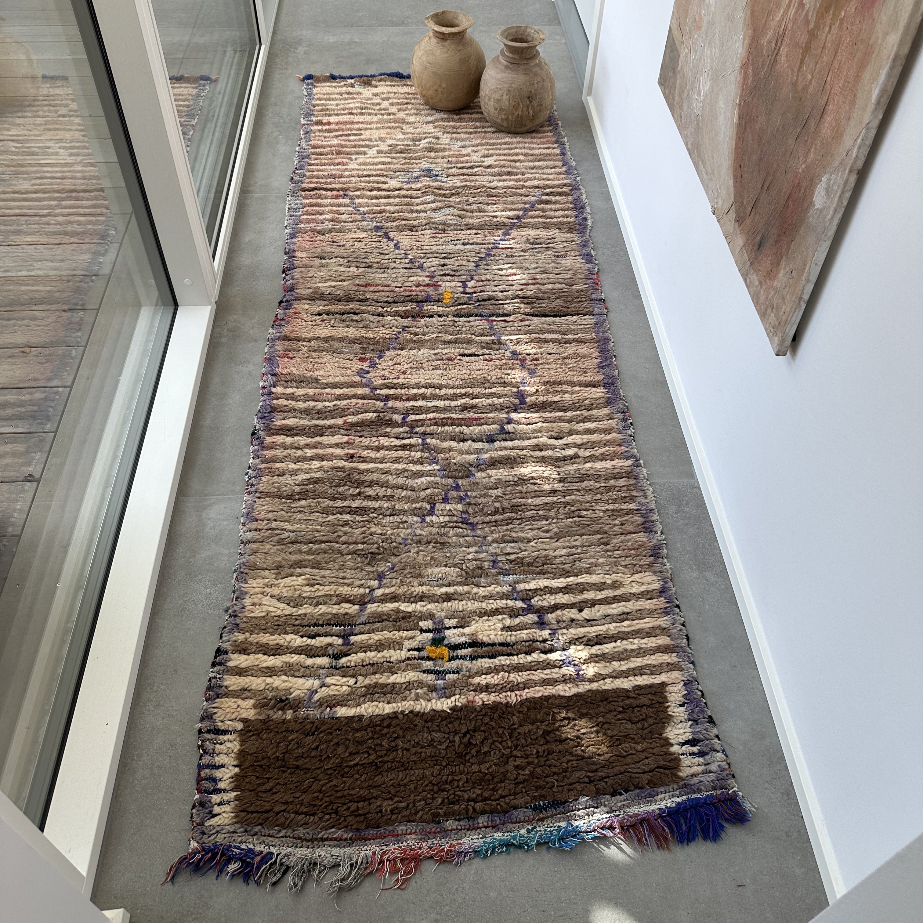 Boujaad-løper - størrelse 93 x 275 cm.