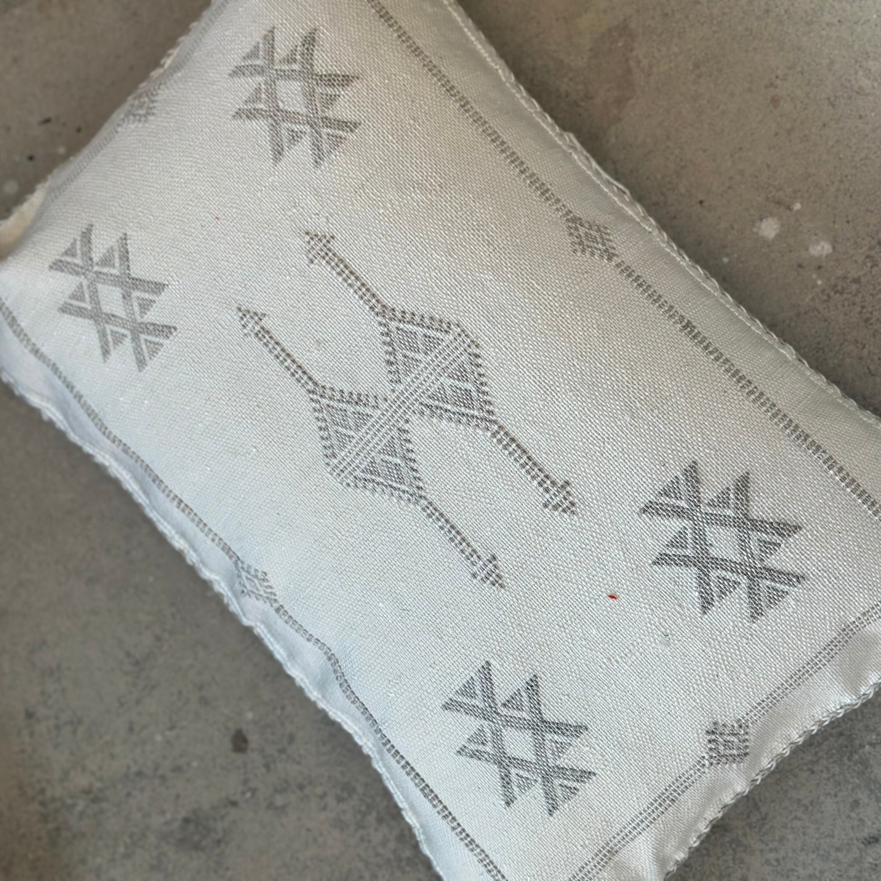 Cushion cover in cactus silk - size 45 x 45 cm.