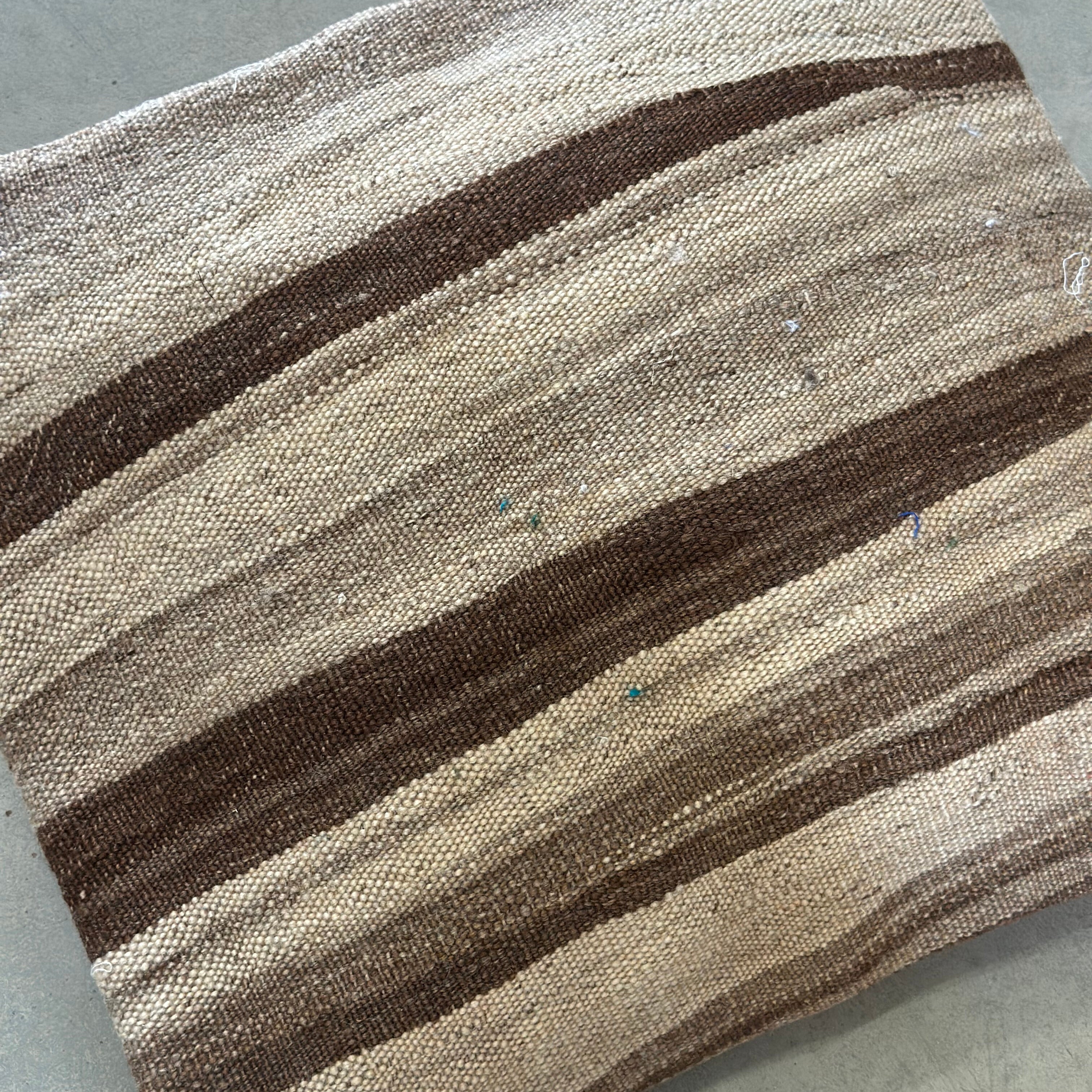 Vintage pudebetræk i uld 50x50 cm