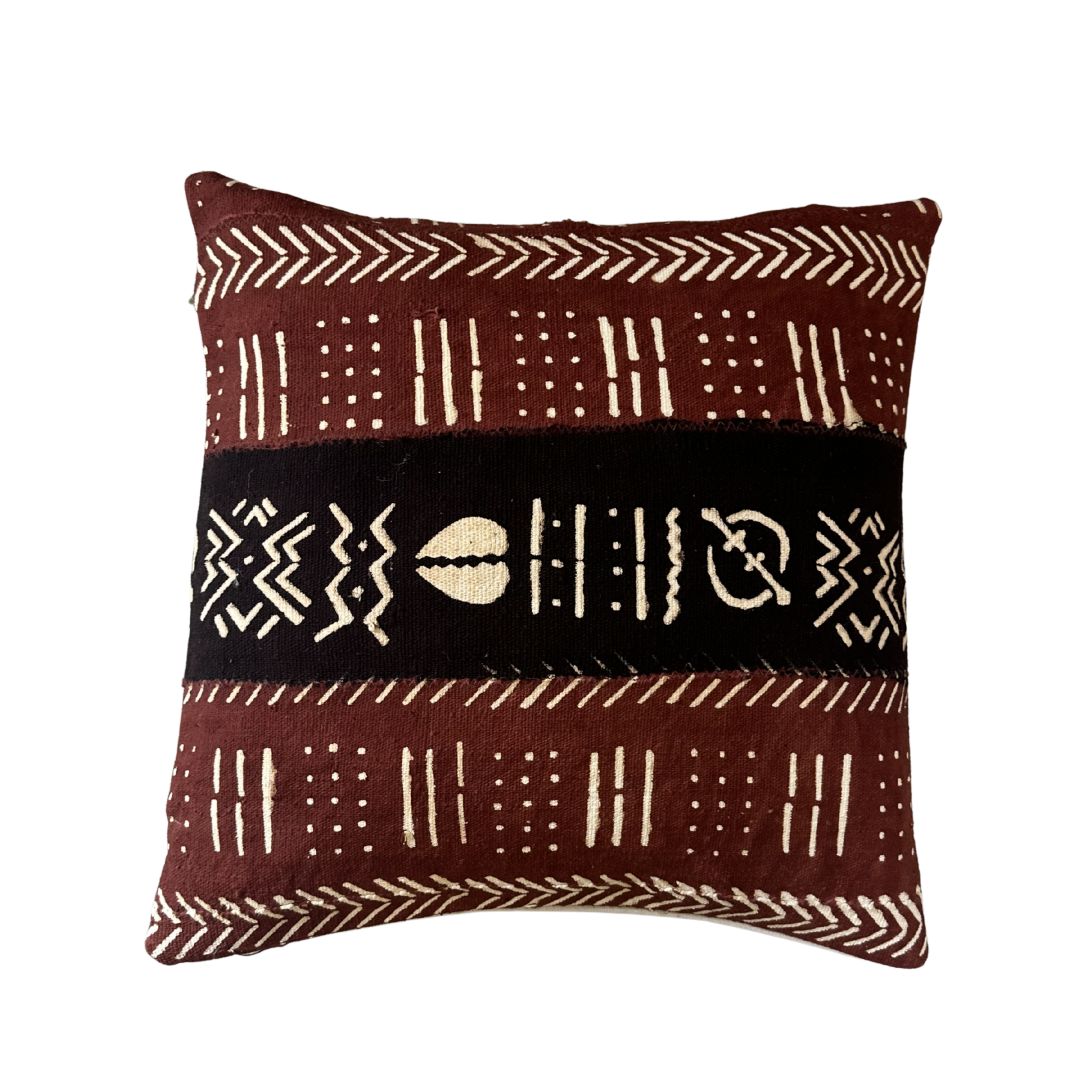 Bomuldspude fra Mali - 45x45 cm.