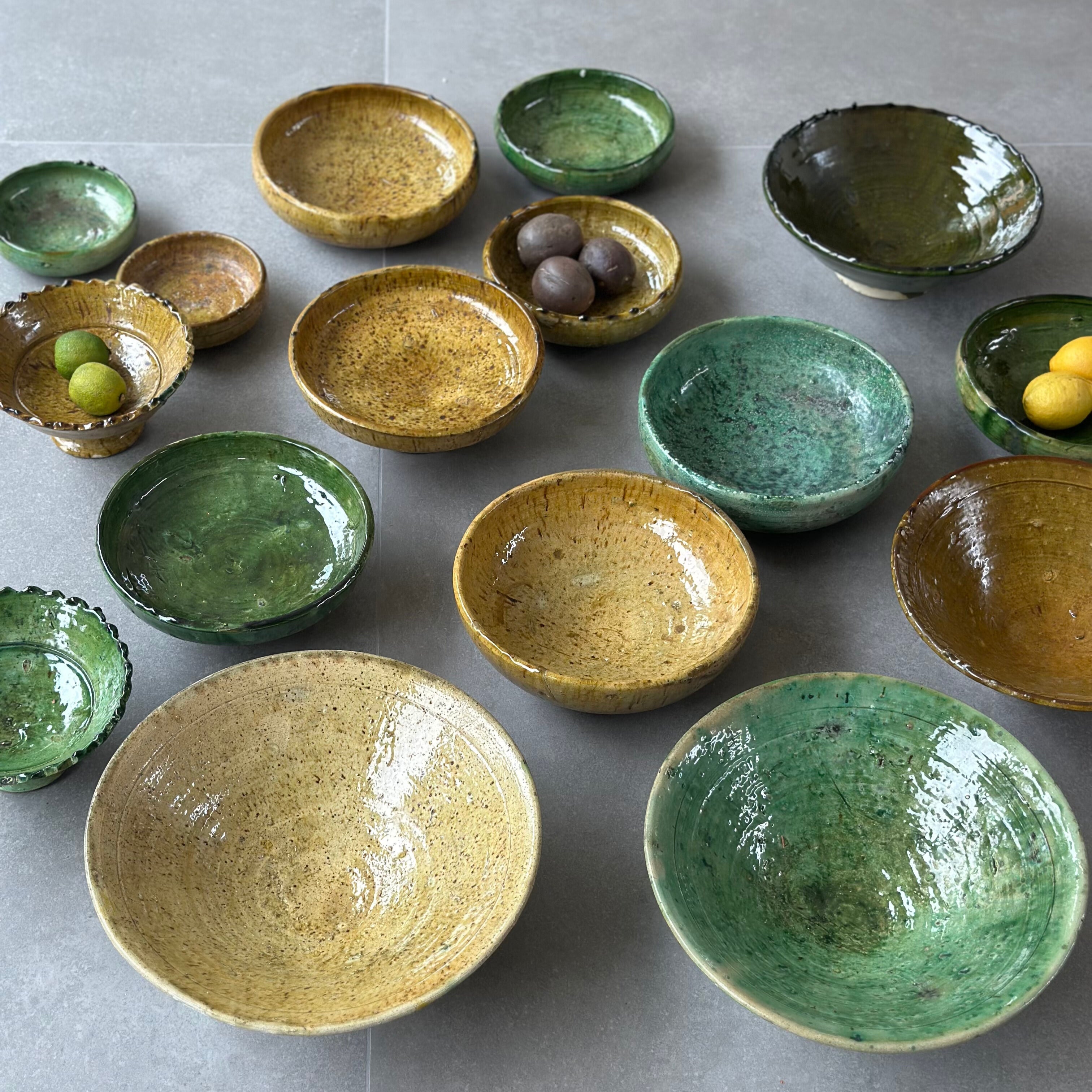 Tamegroute skål - 34 cm. i diameter