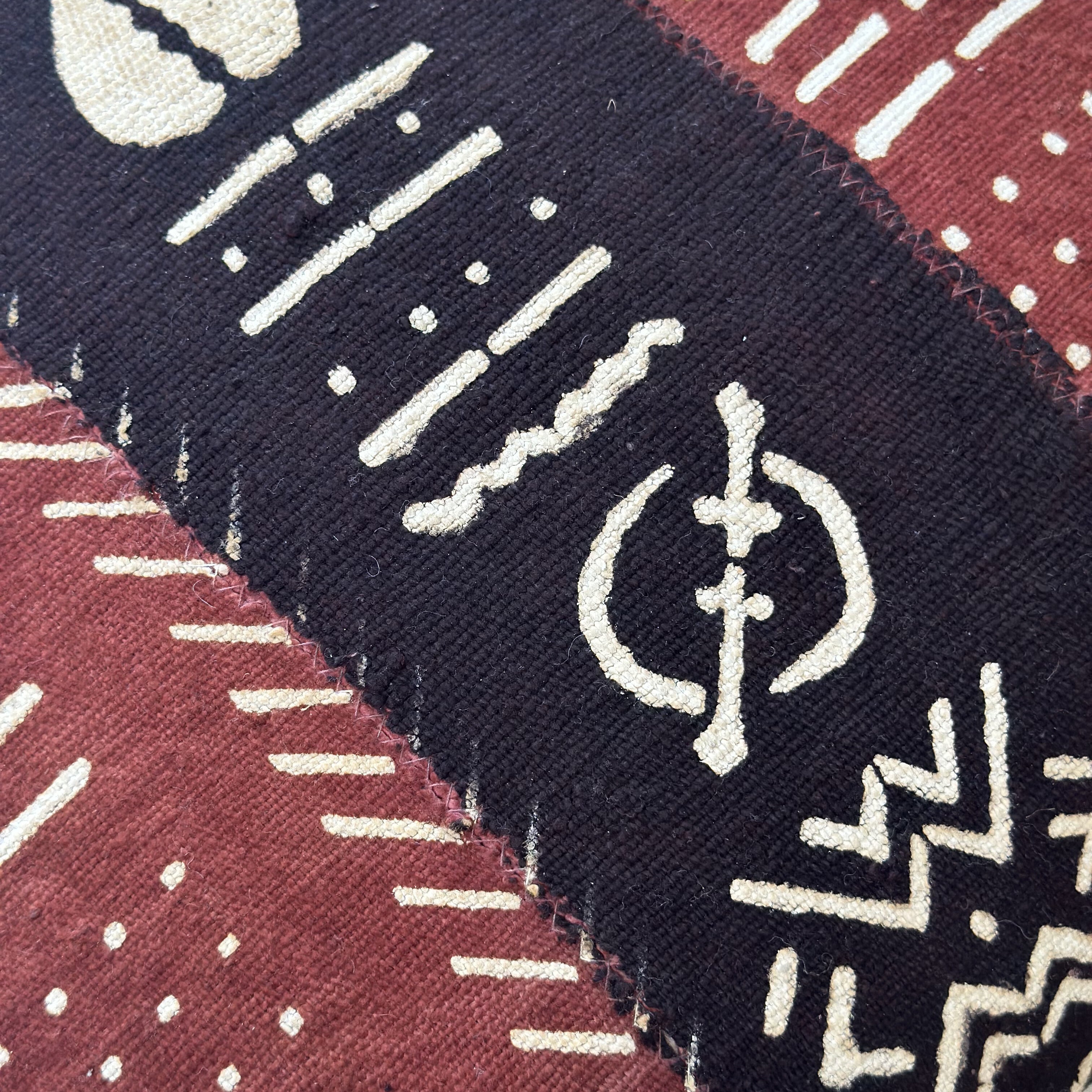 Bomuldspude fra Mali - 45x45 cm.