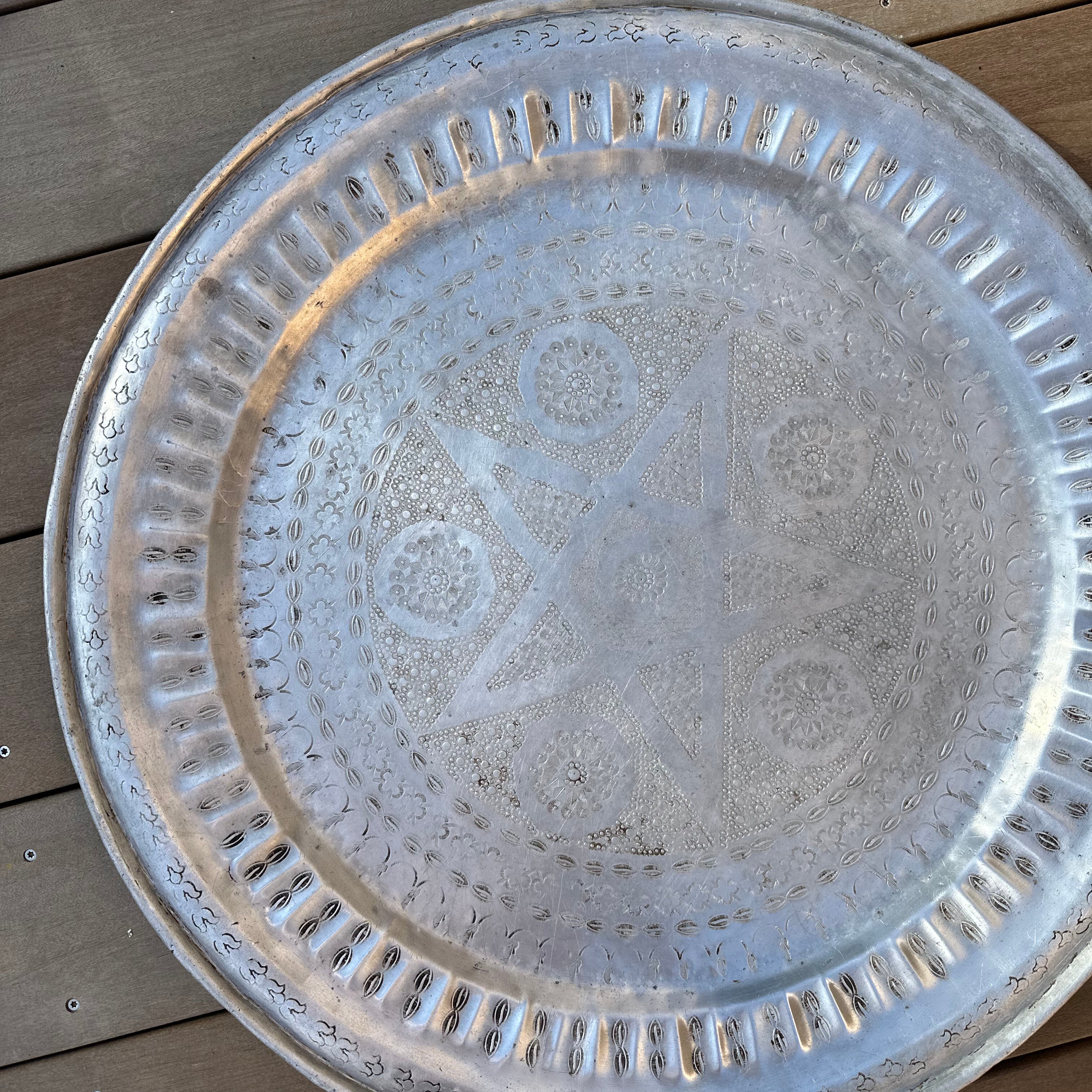 Marokkansk vintage bakke - 67 cm.