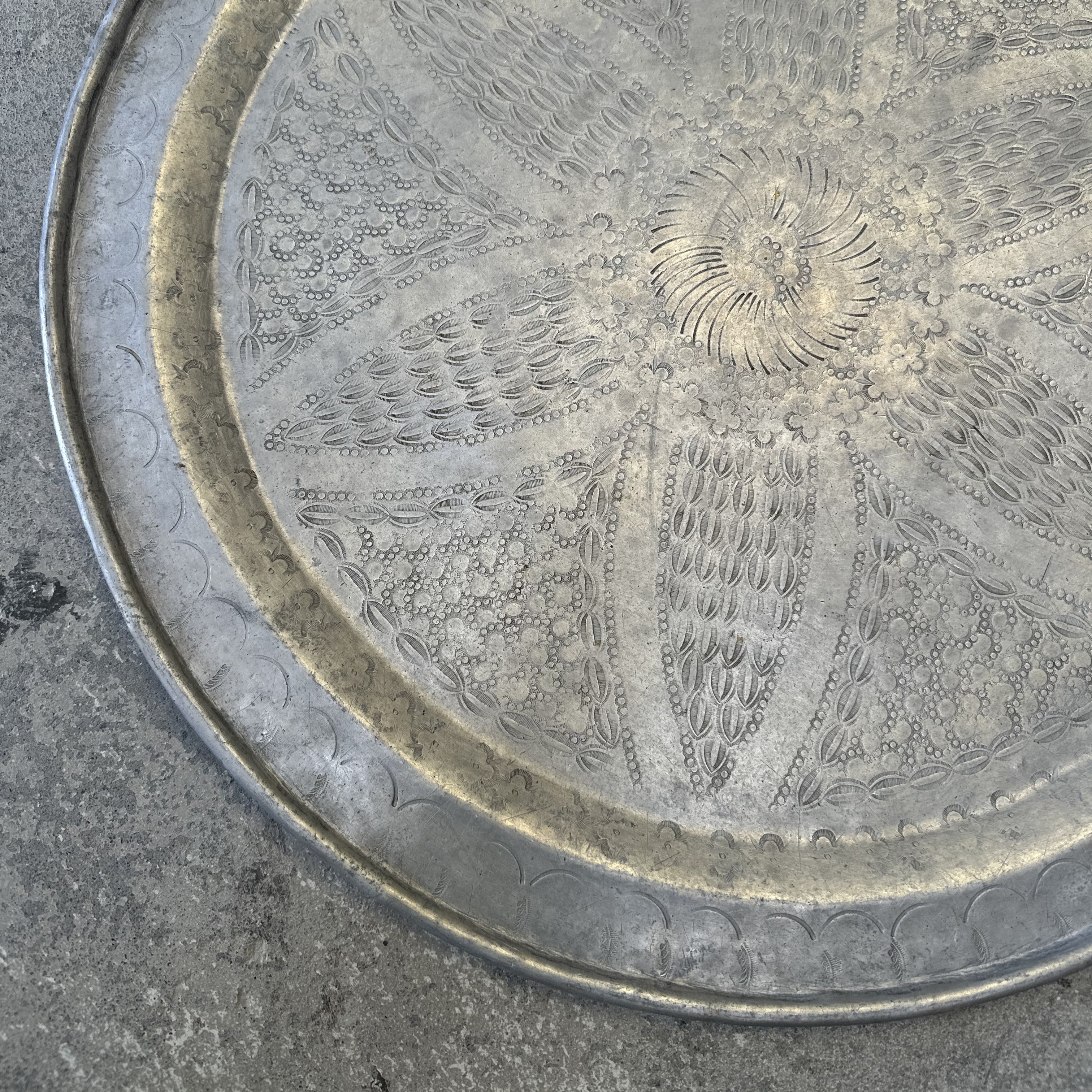 Marokkansk vintage bakke - 55 cm.