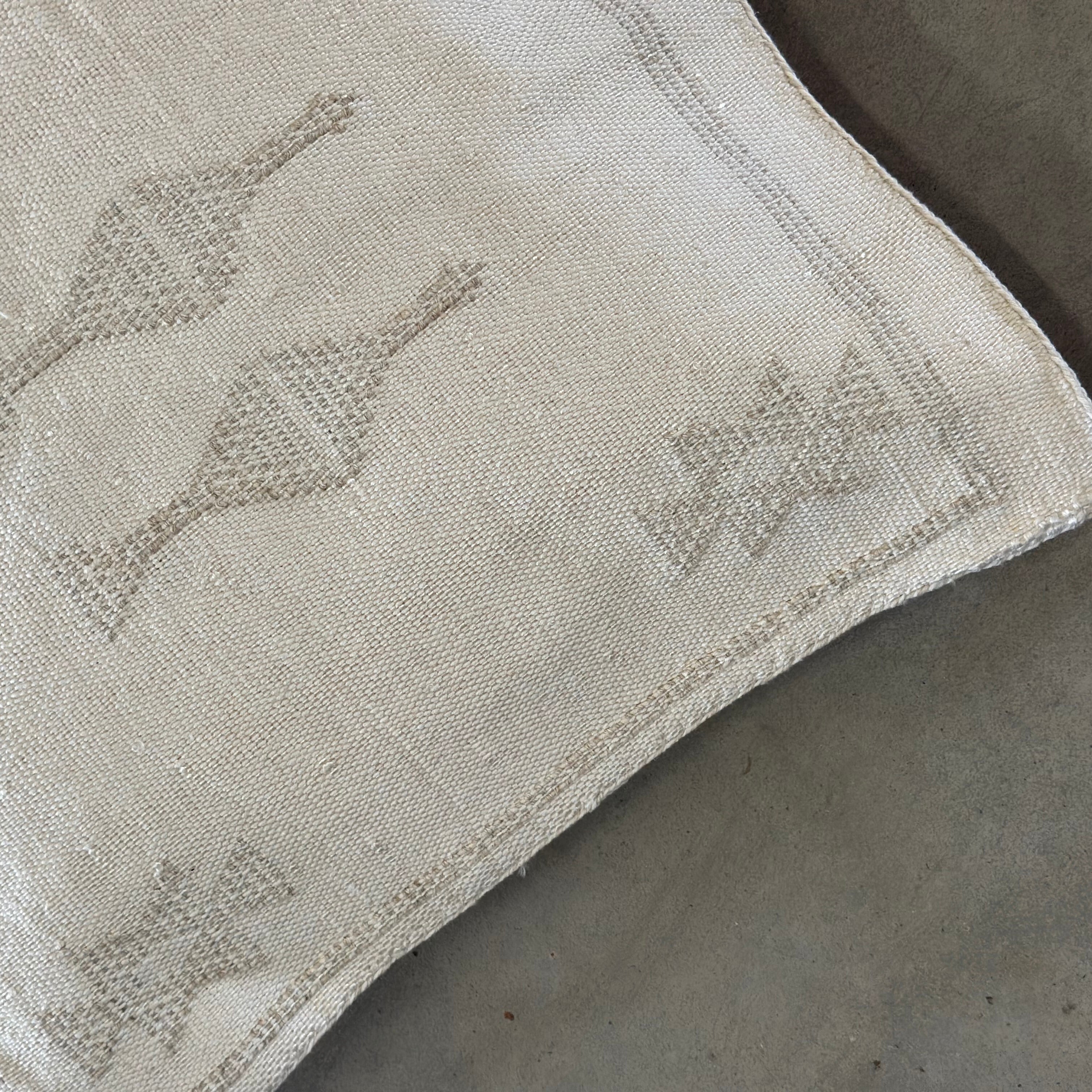 Pudebetræk i kaktussilke - størrelse ca. 45 x 45 cm.