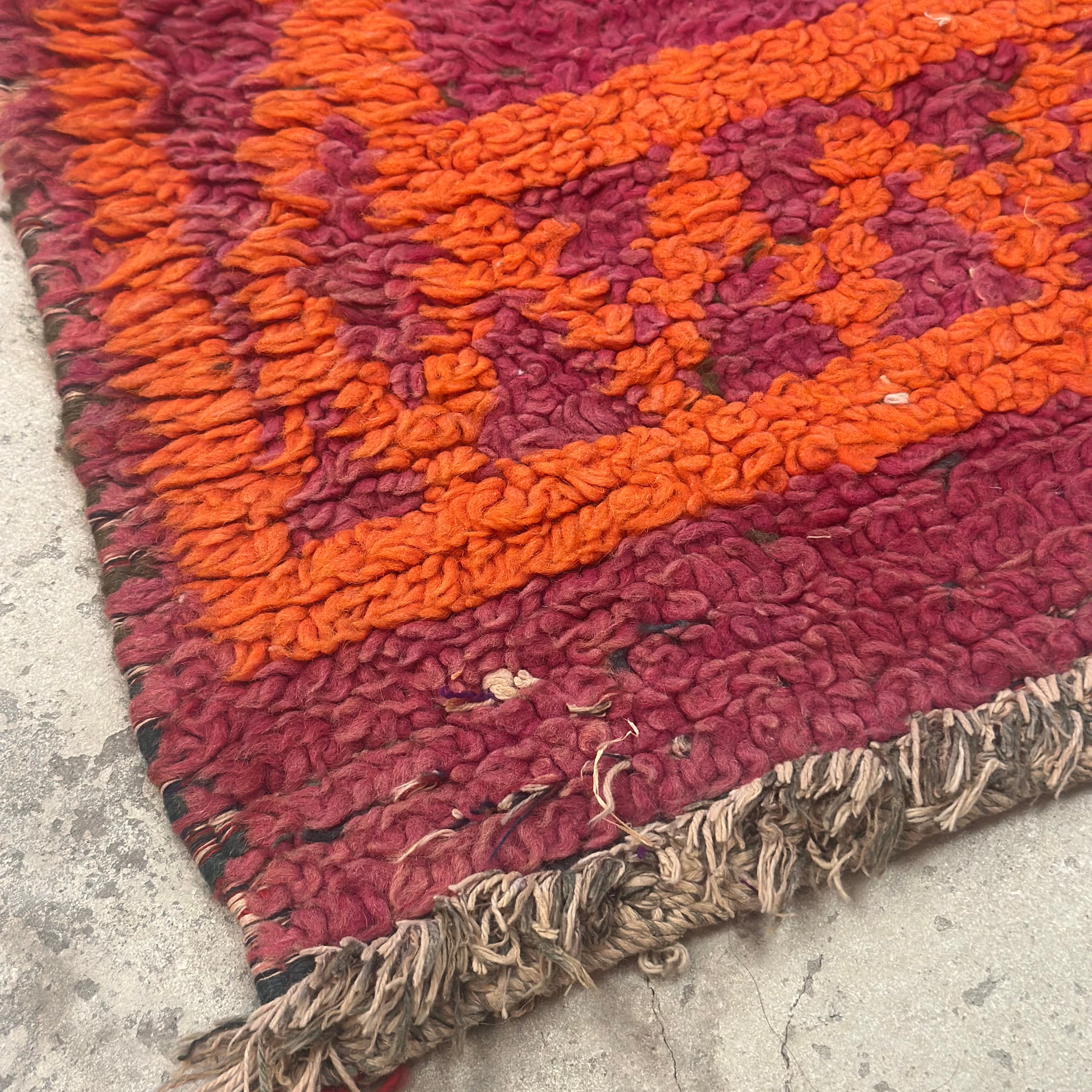 Boujaad-løper størrelse 80 x 185 cm.