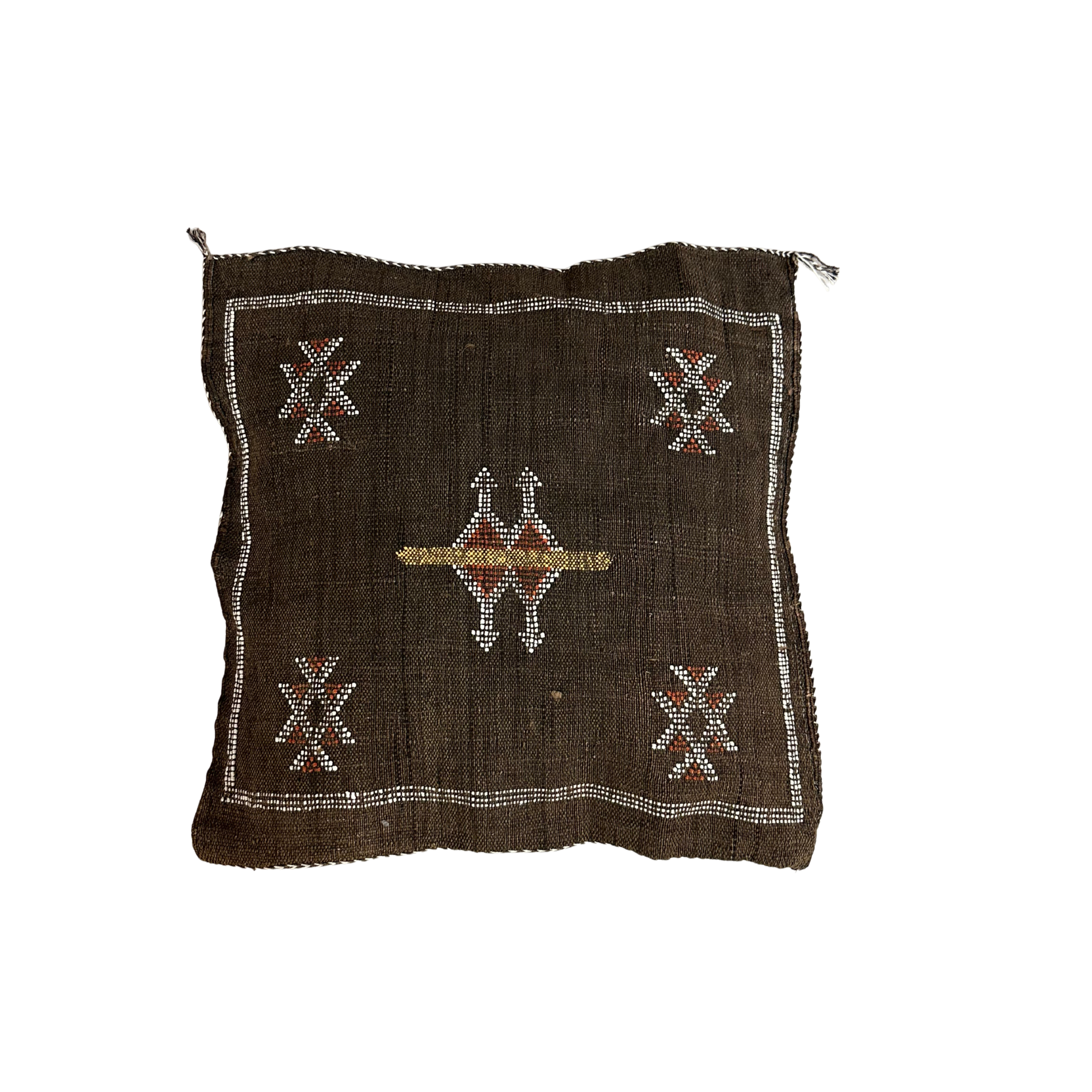 Pudebetræk i kaktussilke - størrelse ca. 45 x 45 cm.