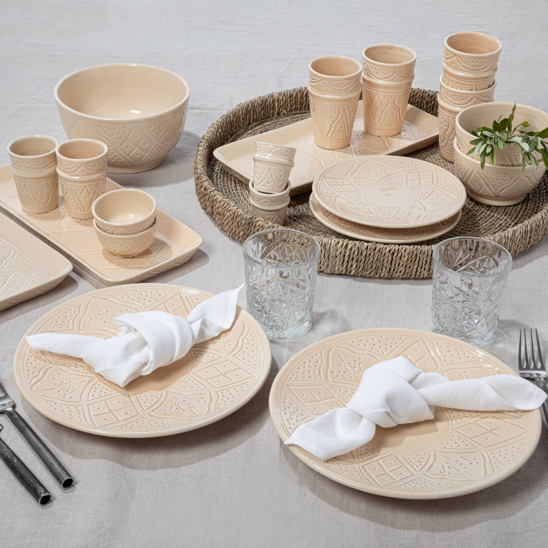 BOHEMO fad i keramik - mellem