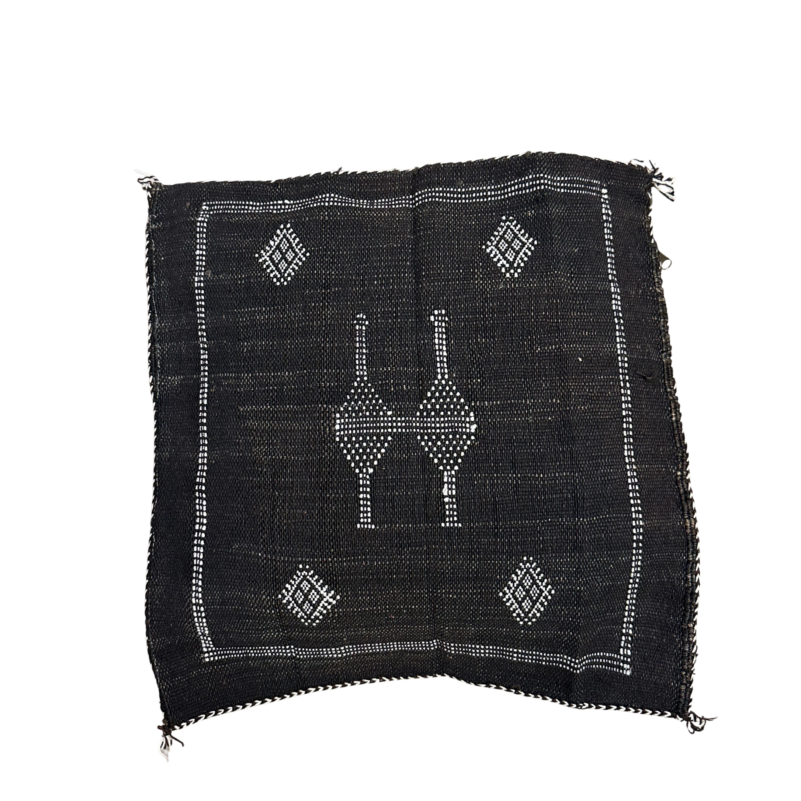 Pudebetræk i kaktussilke - størrelse ca. 45 x 45 cm.