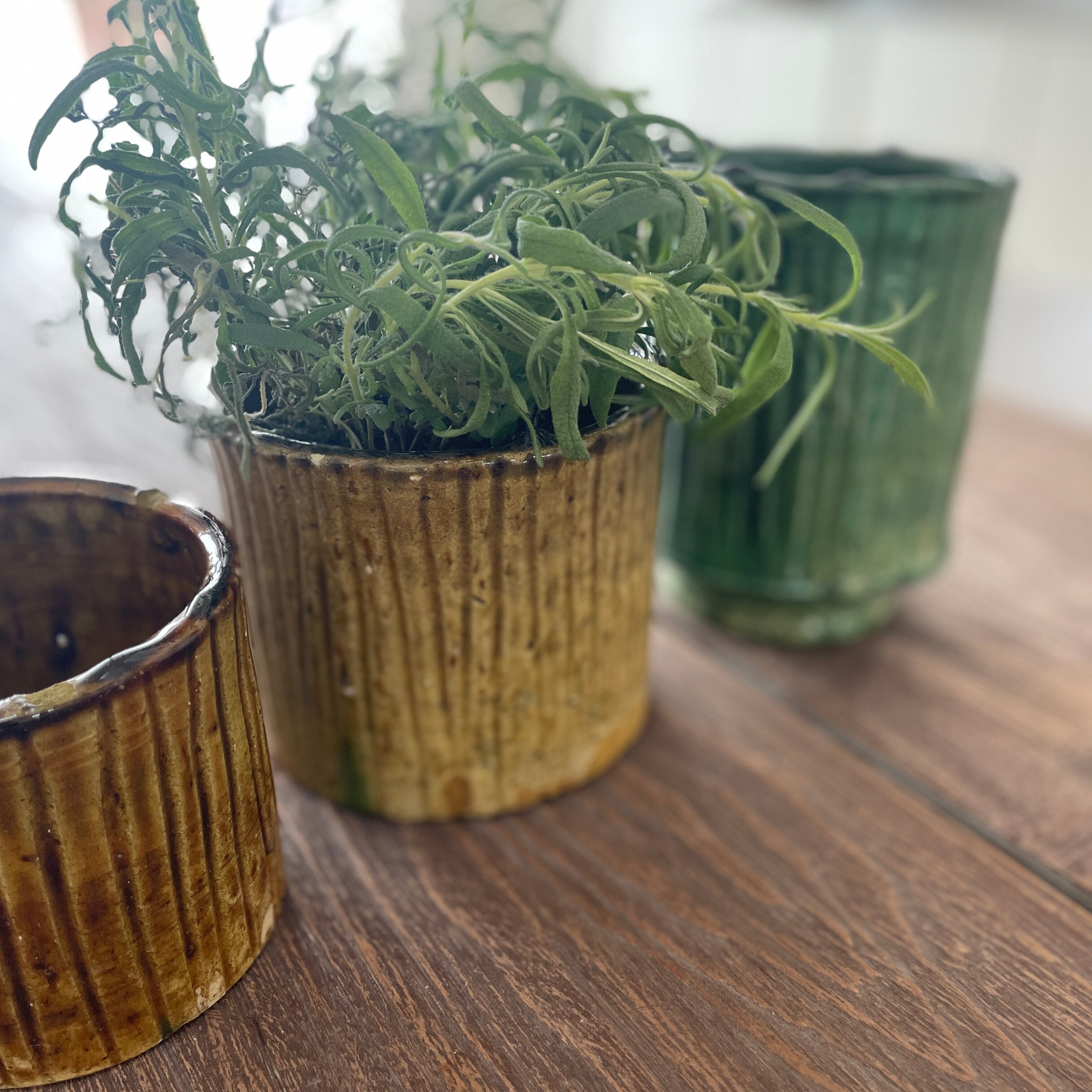 Tamegroute vase - 13 cm høj/11 cm. i diameter