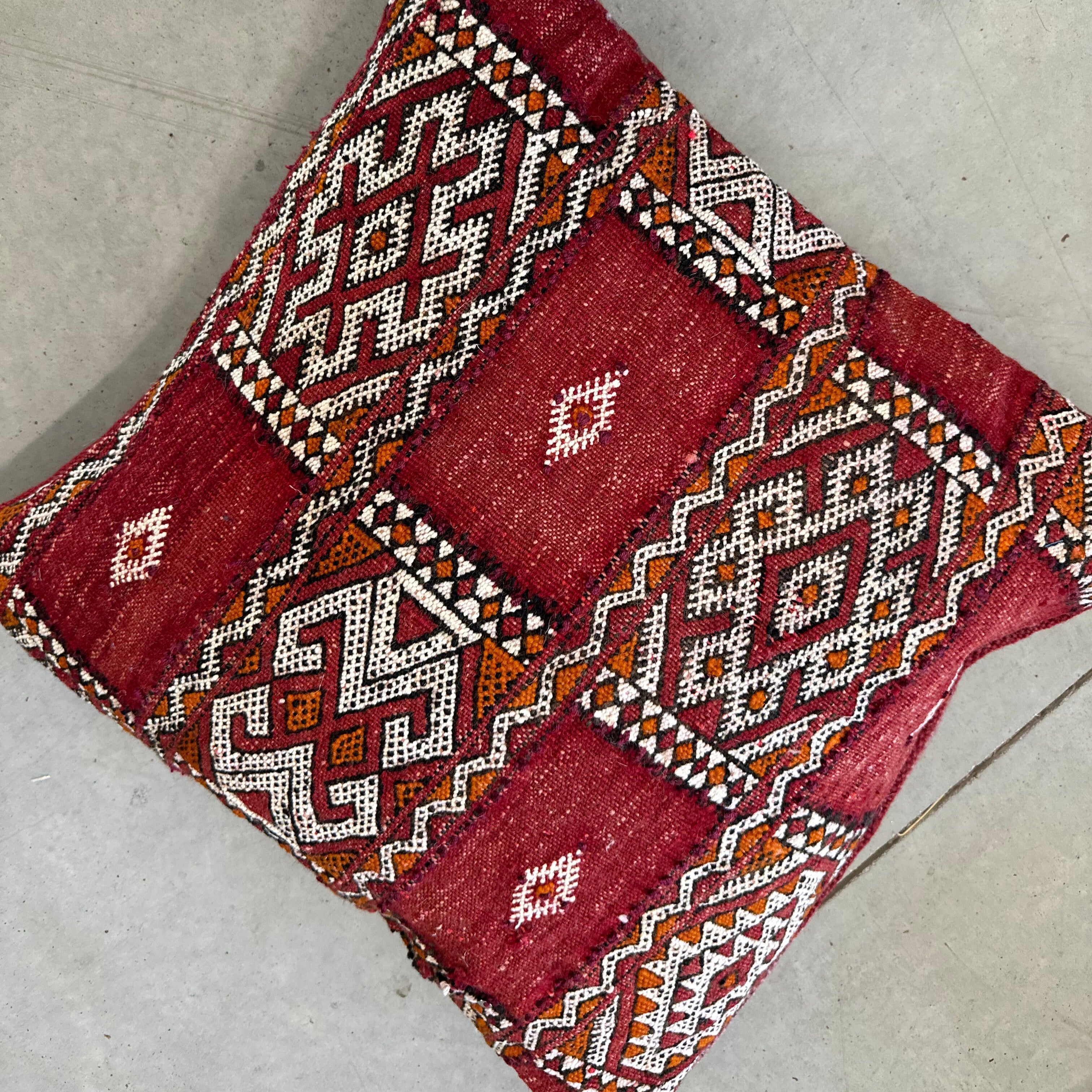 Vintage putetrekk 50 x 50 cm - kelim