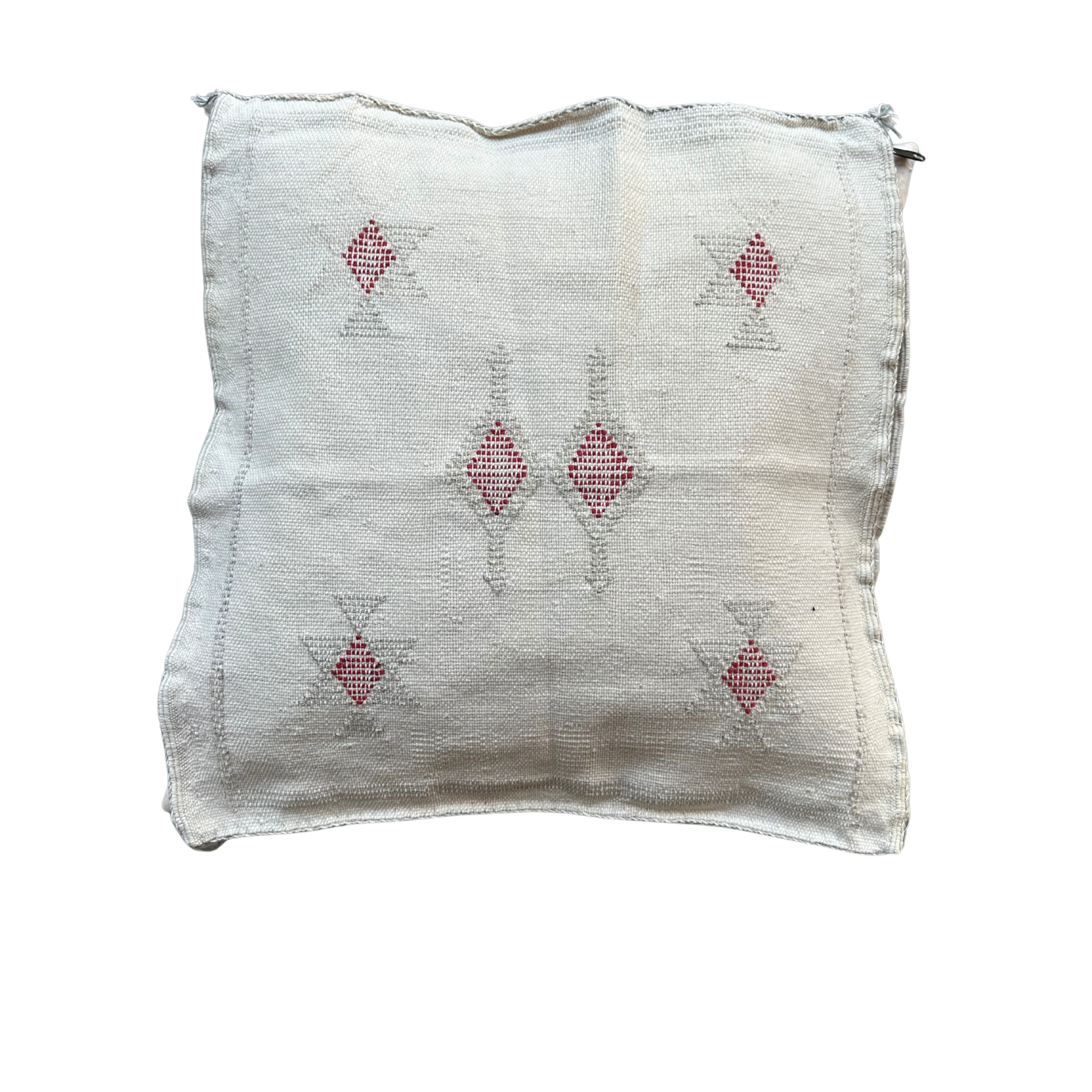 Putetrekk i kaktussilke - størrelse 45 x 45 cm.