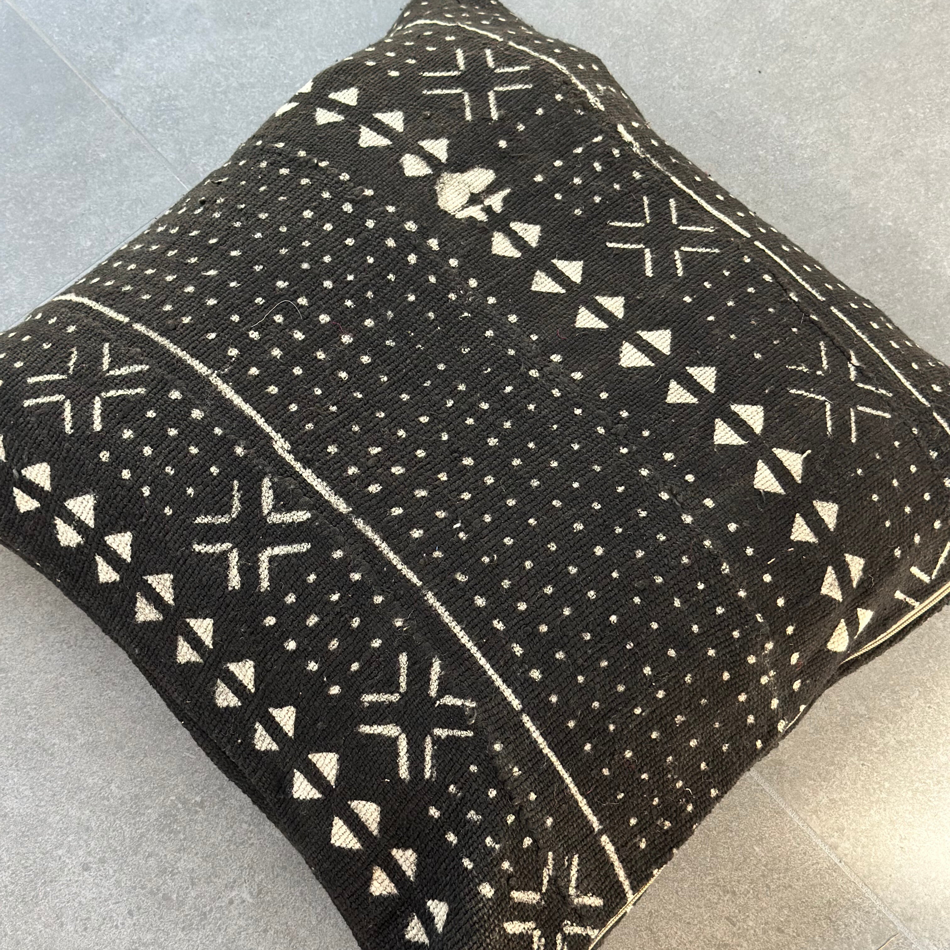 Bomuldspude fra Mali - 45x45 cm.