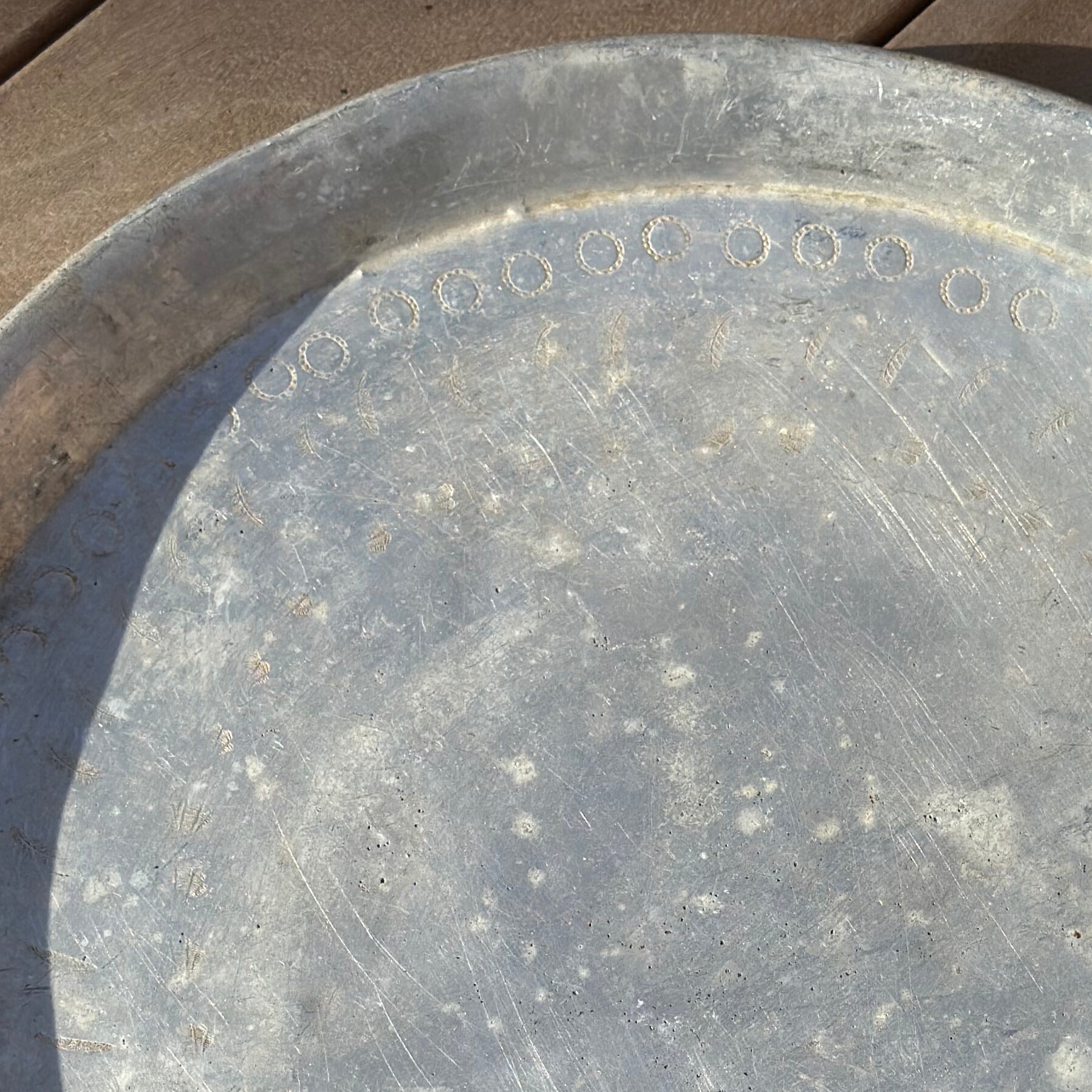 Marokkansk vintagebrett - 47 cm.