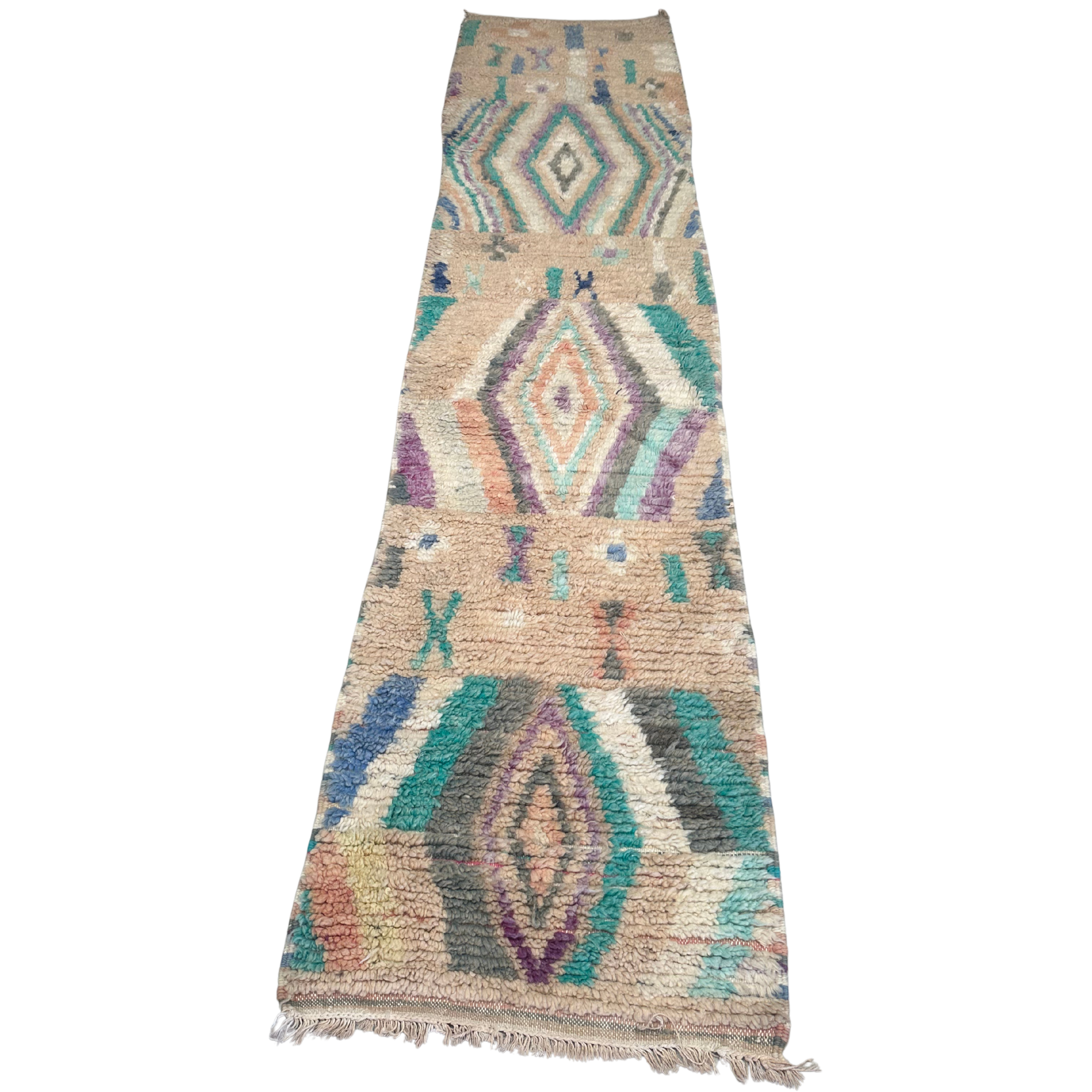 Boujaad løber størrelse 66 x 266 cm.