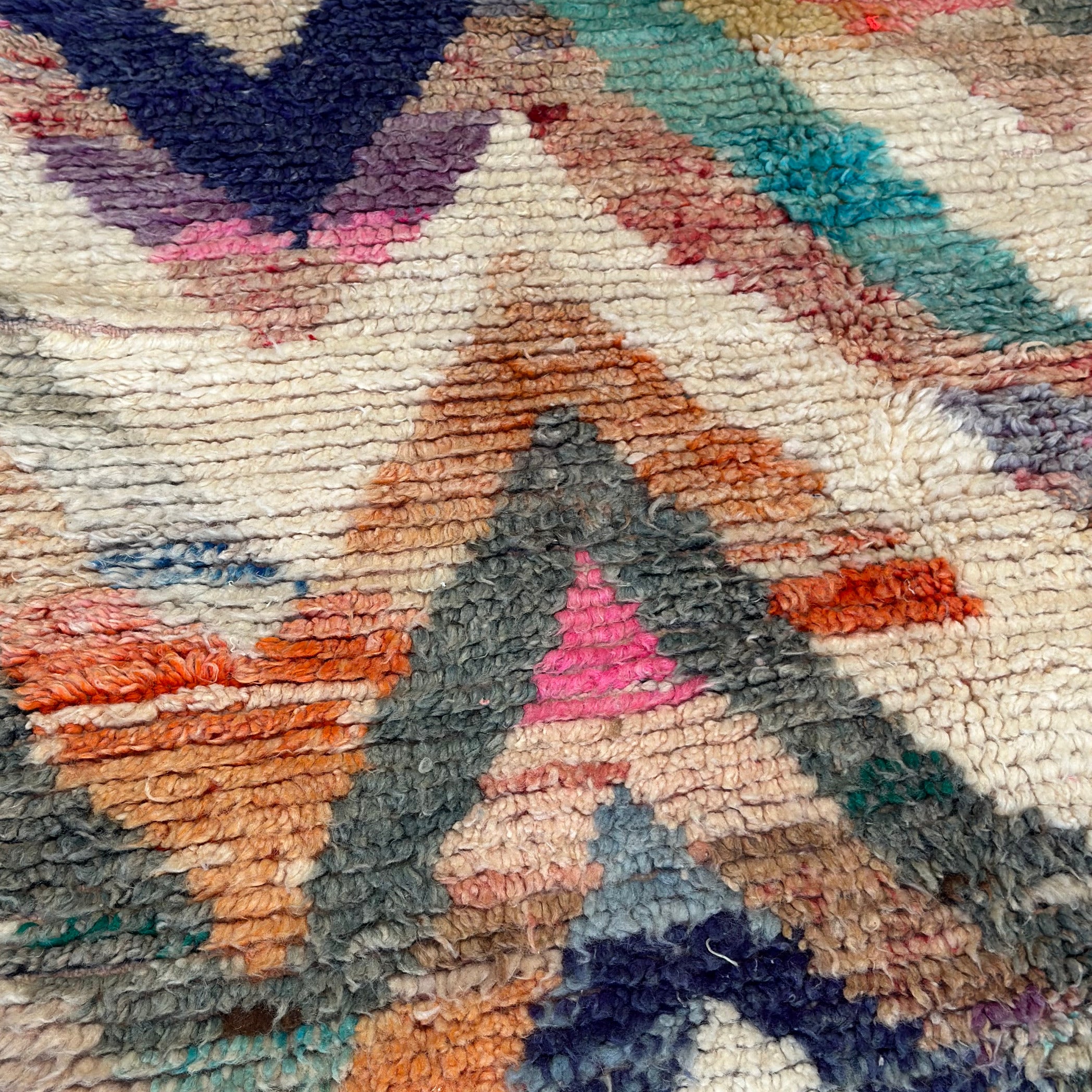 Boujaad tæppe - størrelse 102 x 150 cm