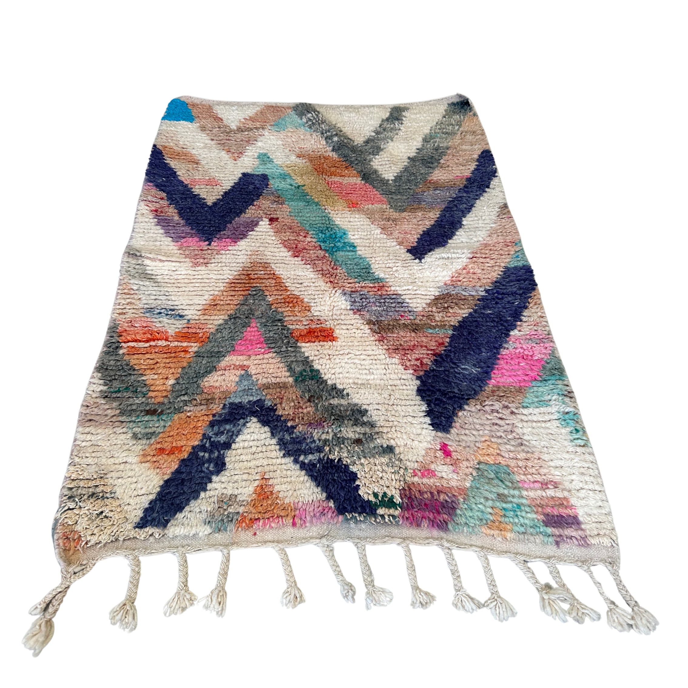 Vintage Boujaad rug - size 118 x 244 cm