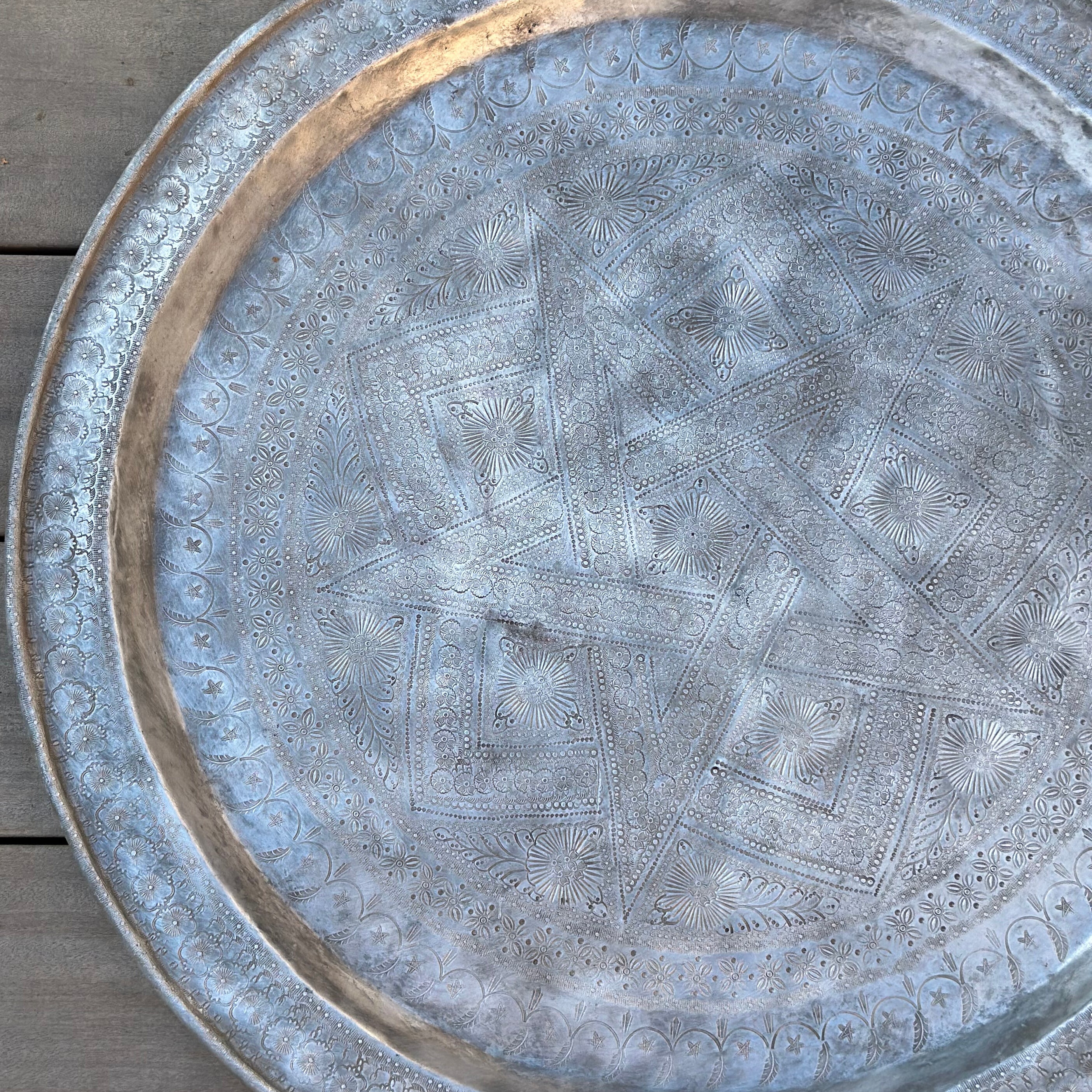 Marokkansk vintage bakke - 67 cm.