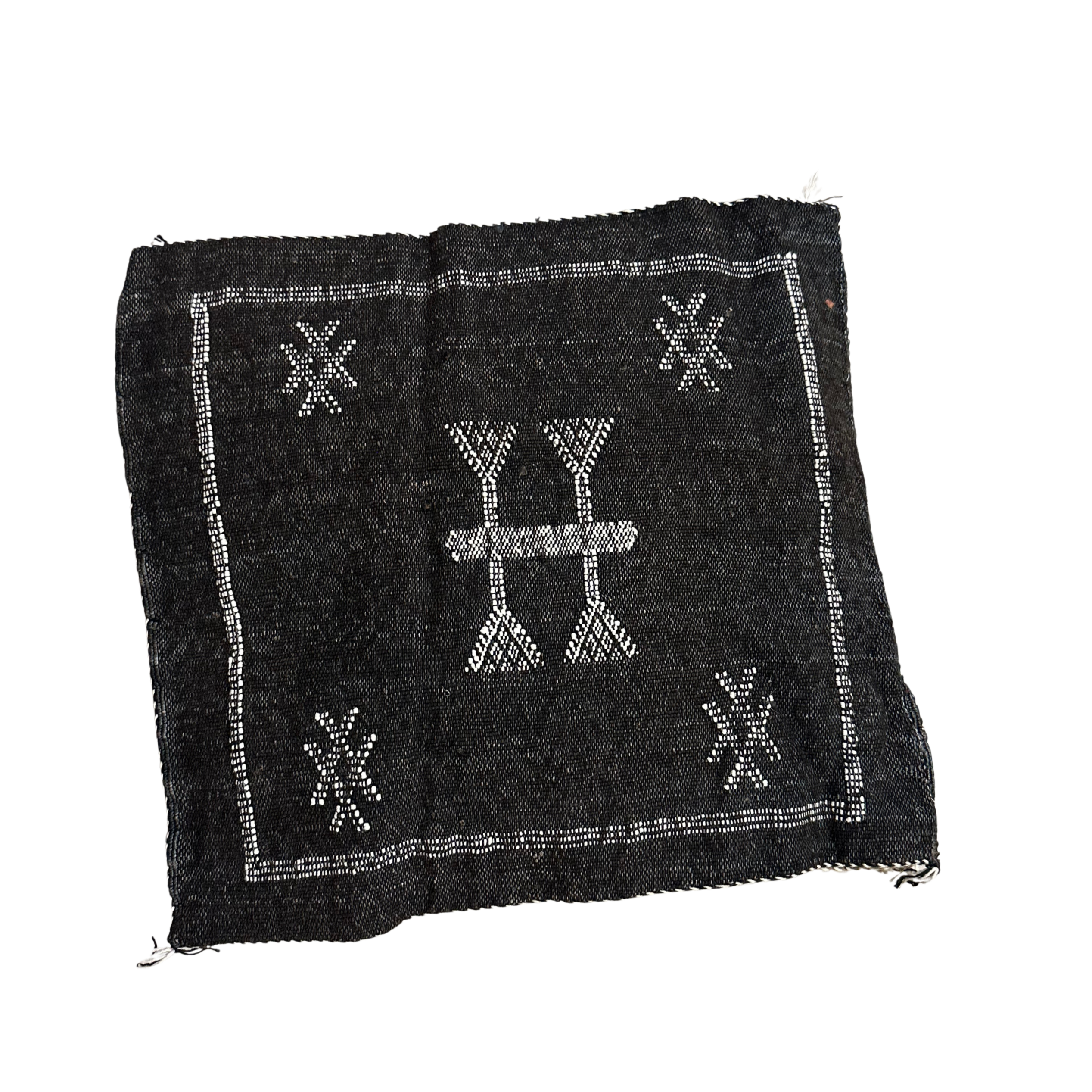 Pudebetræk i kaktussilke - størrelse ca. 45 x 45 cm.