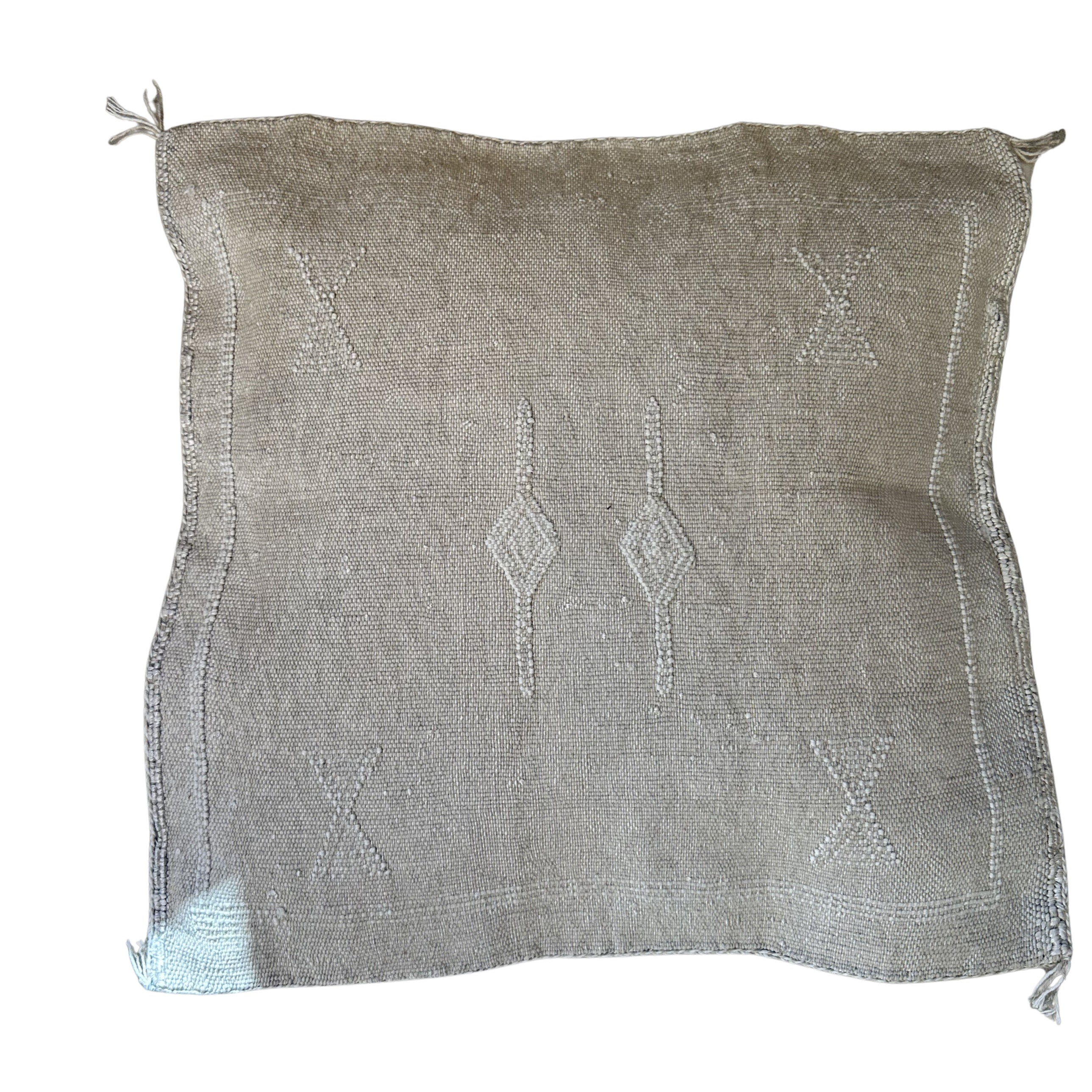 Cushion cover in cactus silk - size 45 x 45 cm.
