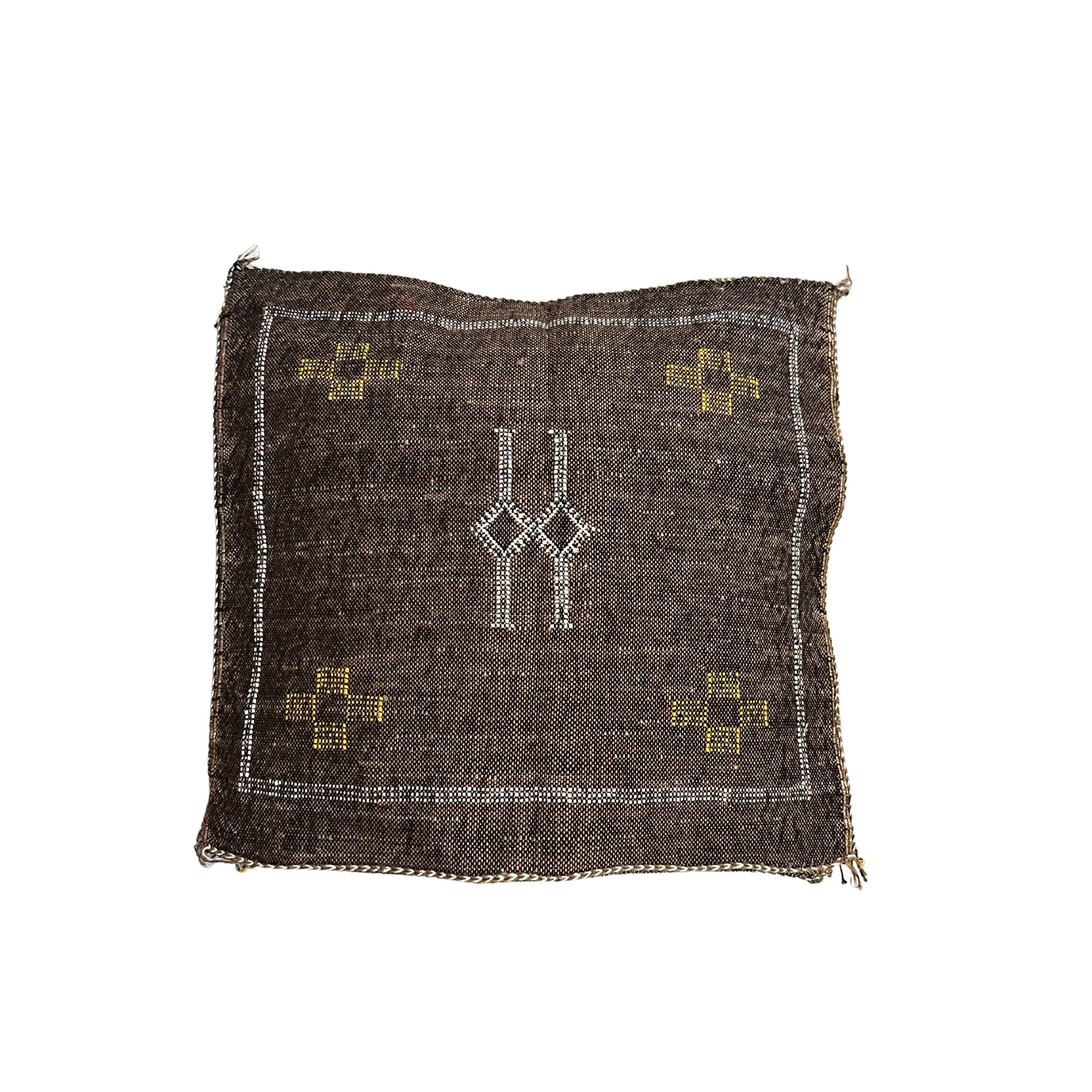 Pudebetræk i kaktussilke - størrelse ca. 45 x 45 cm.