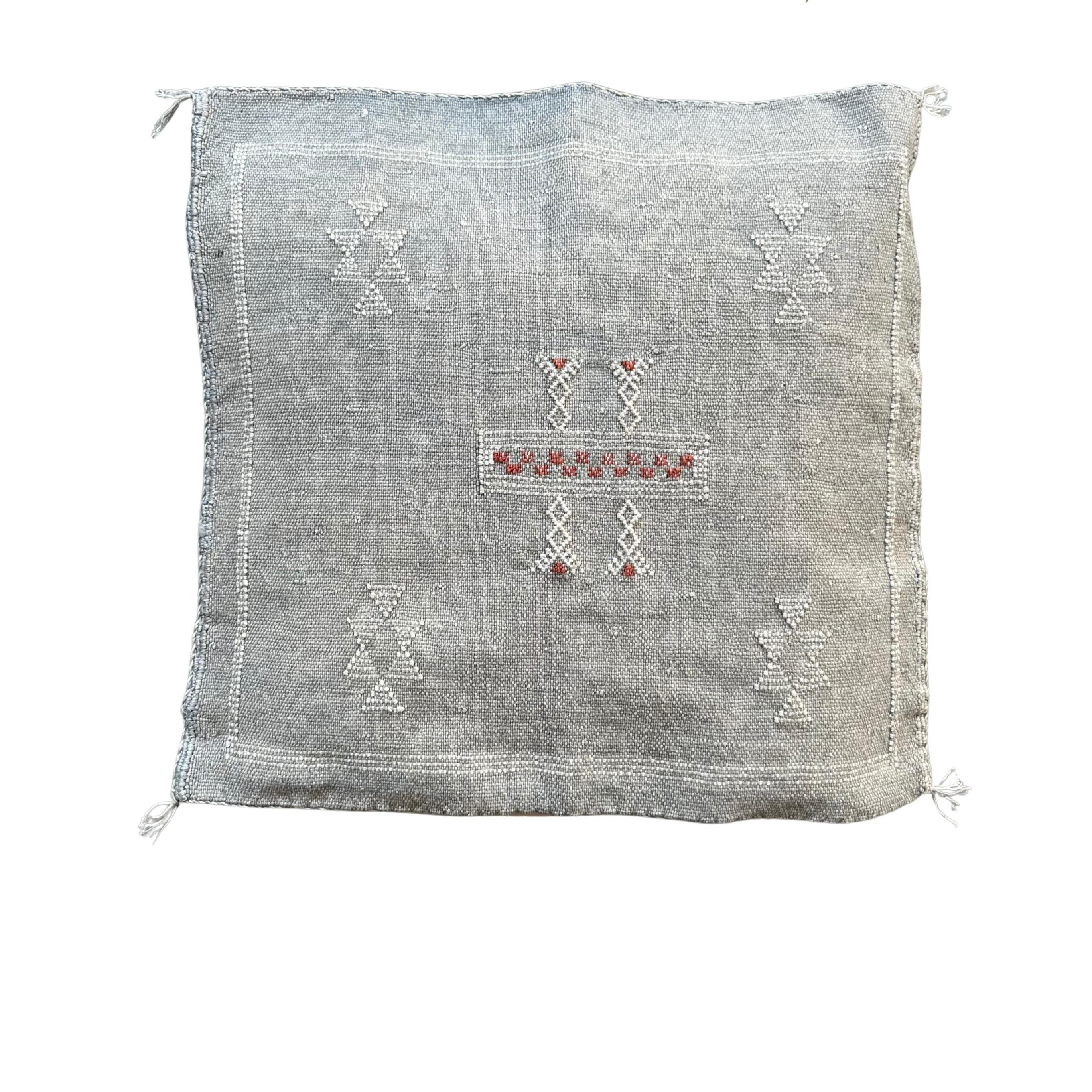 Putetrekk i kaktussilke - størrelse 45 x 45 cm.