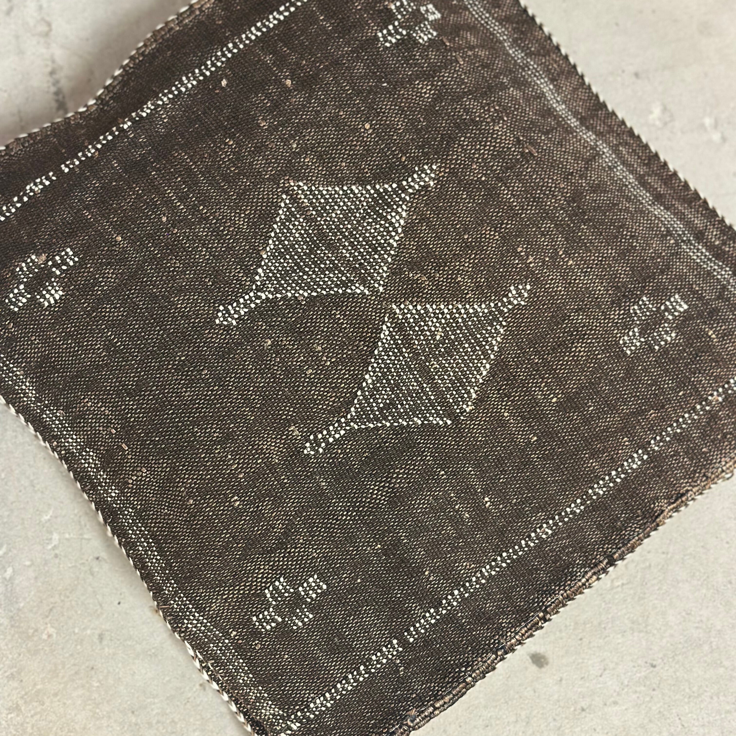 Pudebetræk i kaktussilke - størrelse ca. 45 x 45 cm.