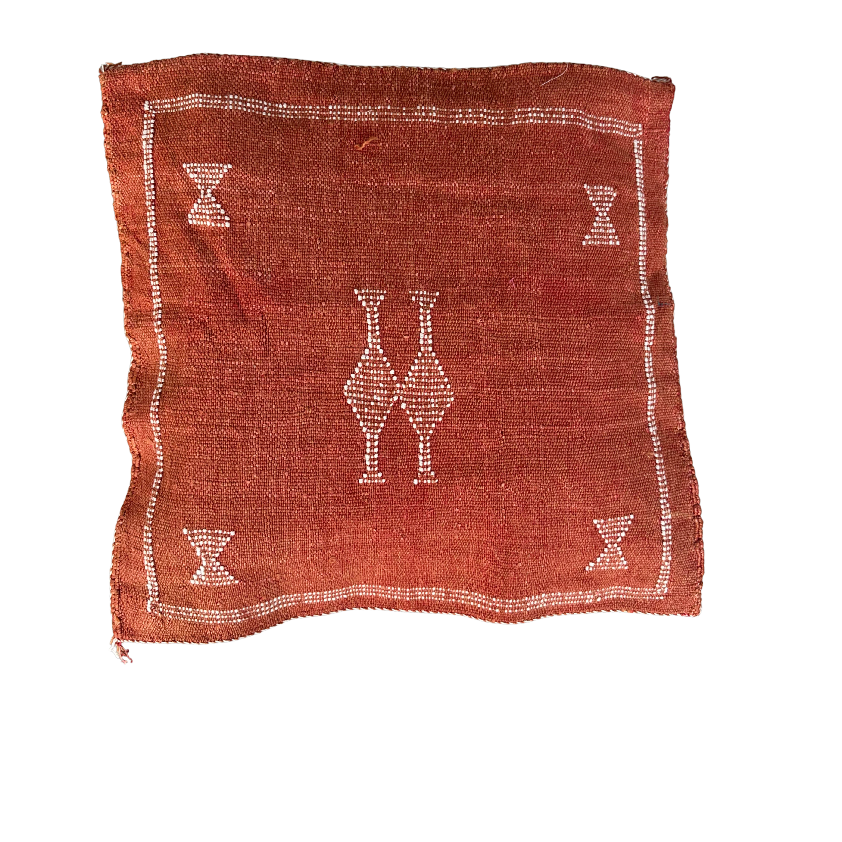 Putetrekk i kaktussilke - størrelse 45 x 45 cm.