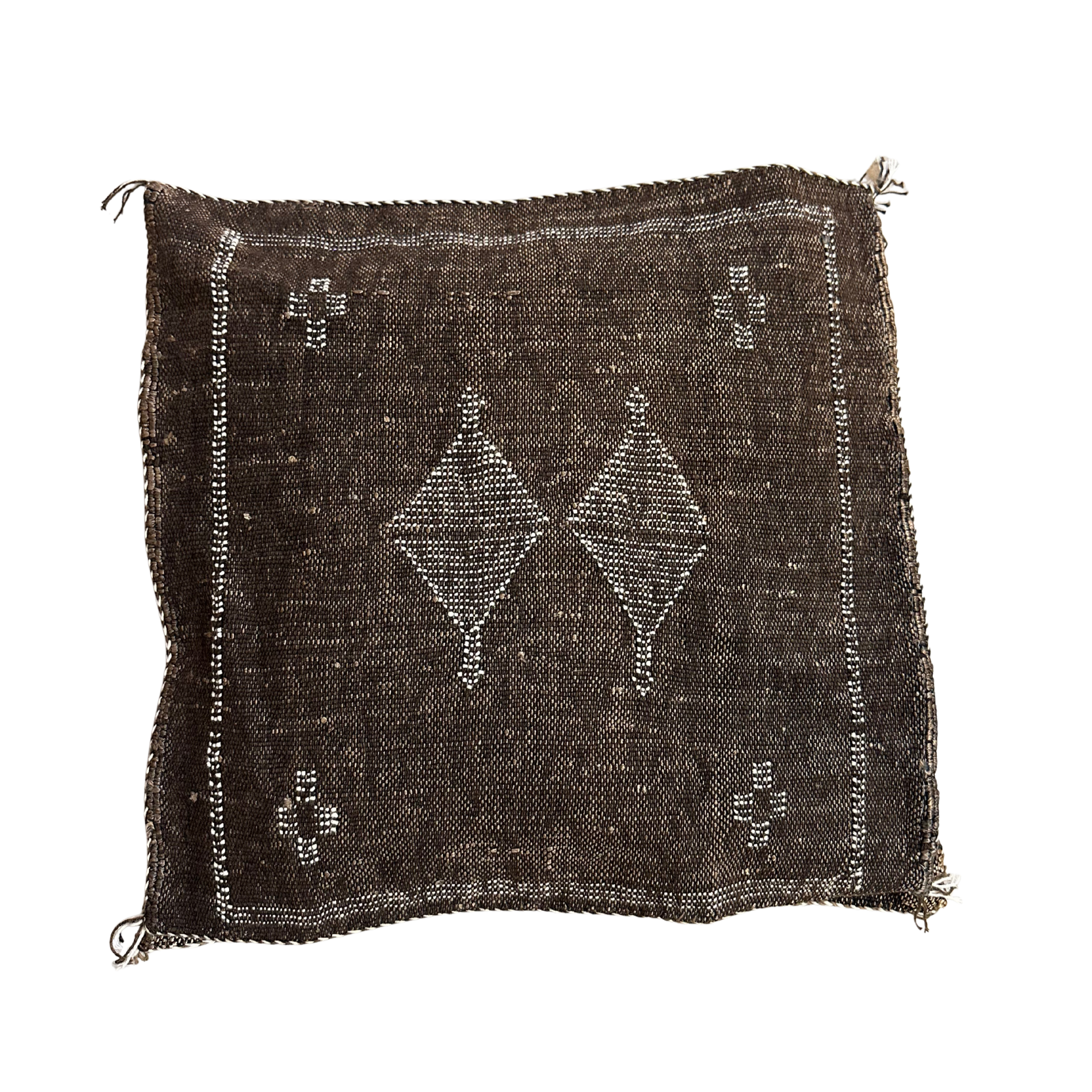 Pudebetræk i kaktussilke - størrelse ca. 45 x 45 cm.