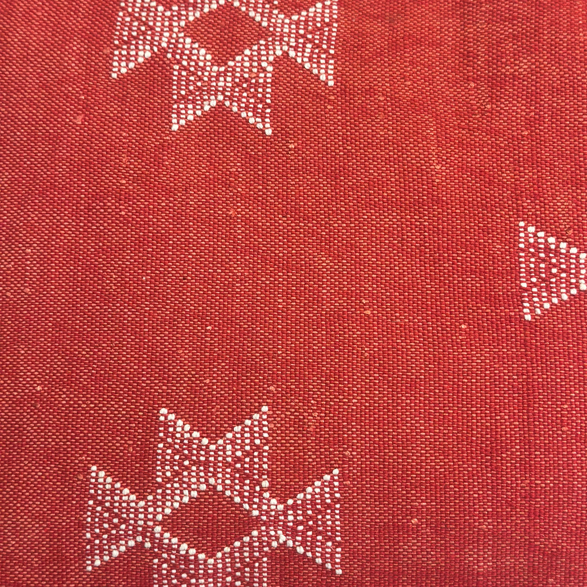 Kaktussilke pudebetræk ca. 50 x 90 cm – rød