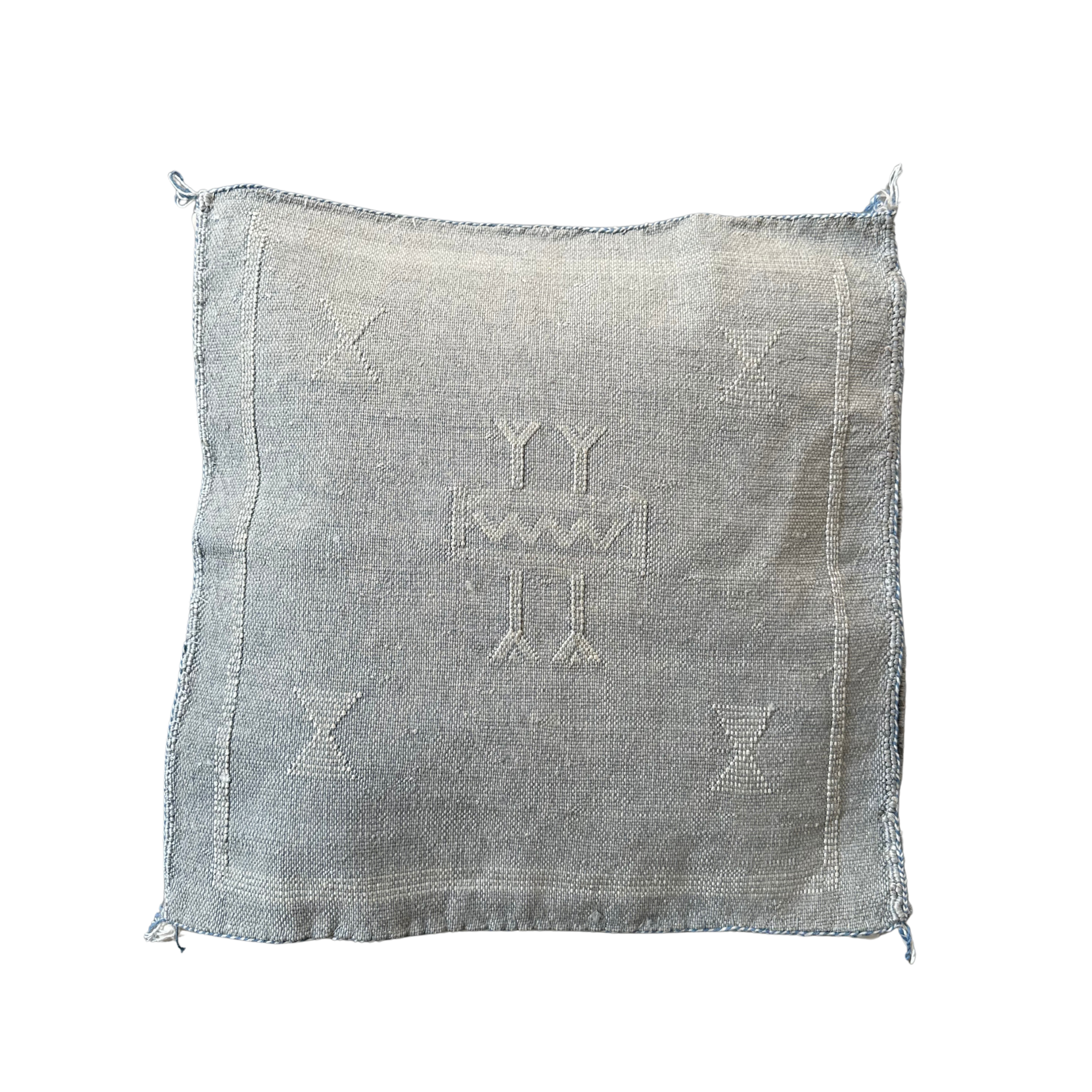 Putetrekk i kaktussilke - størrelse 45 x 45 cm.