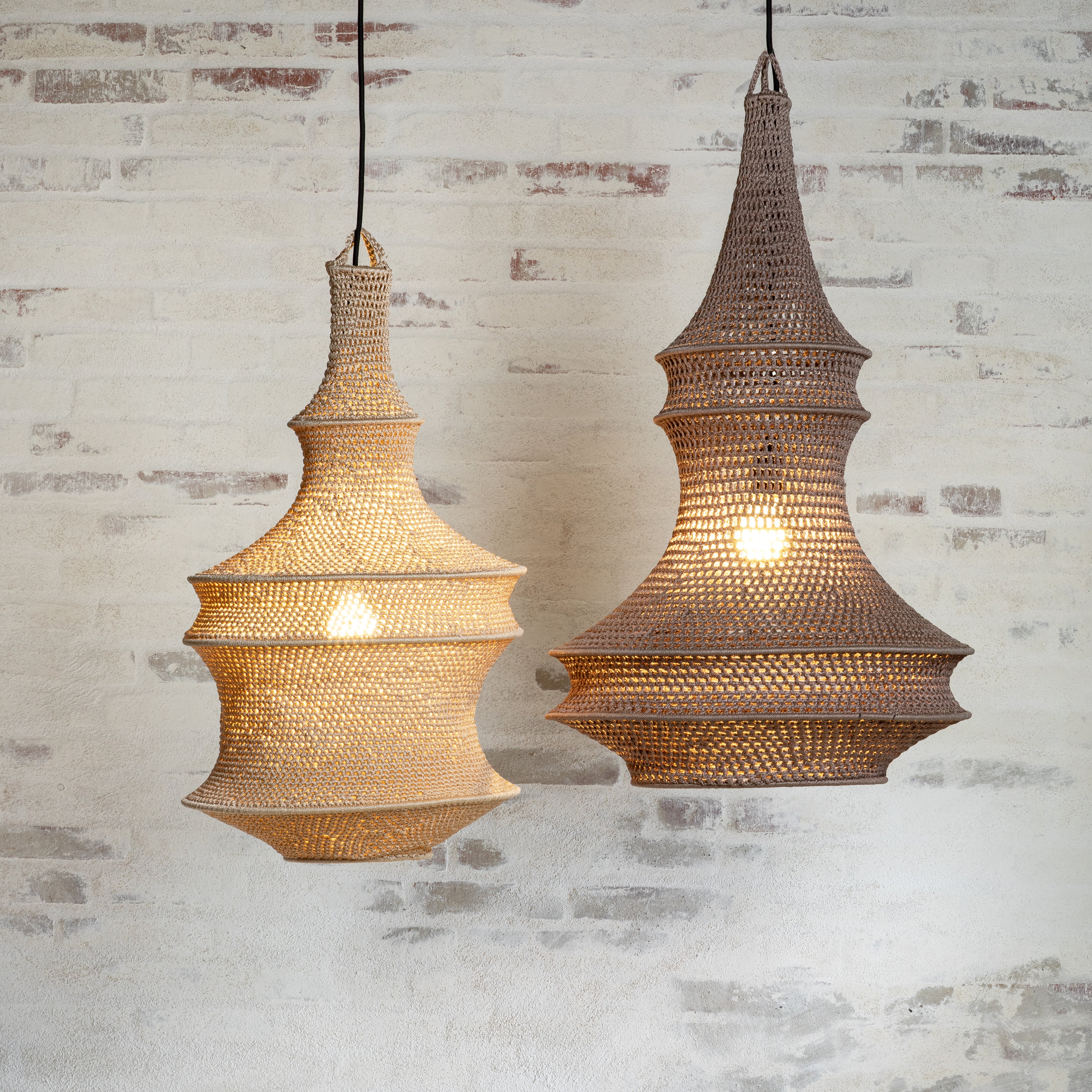 Lampeskjerm - heklet