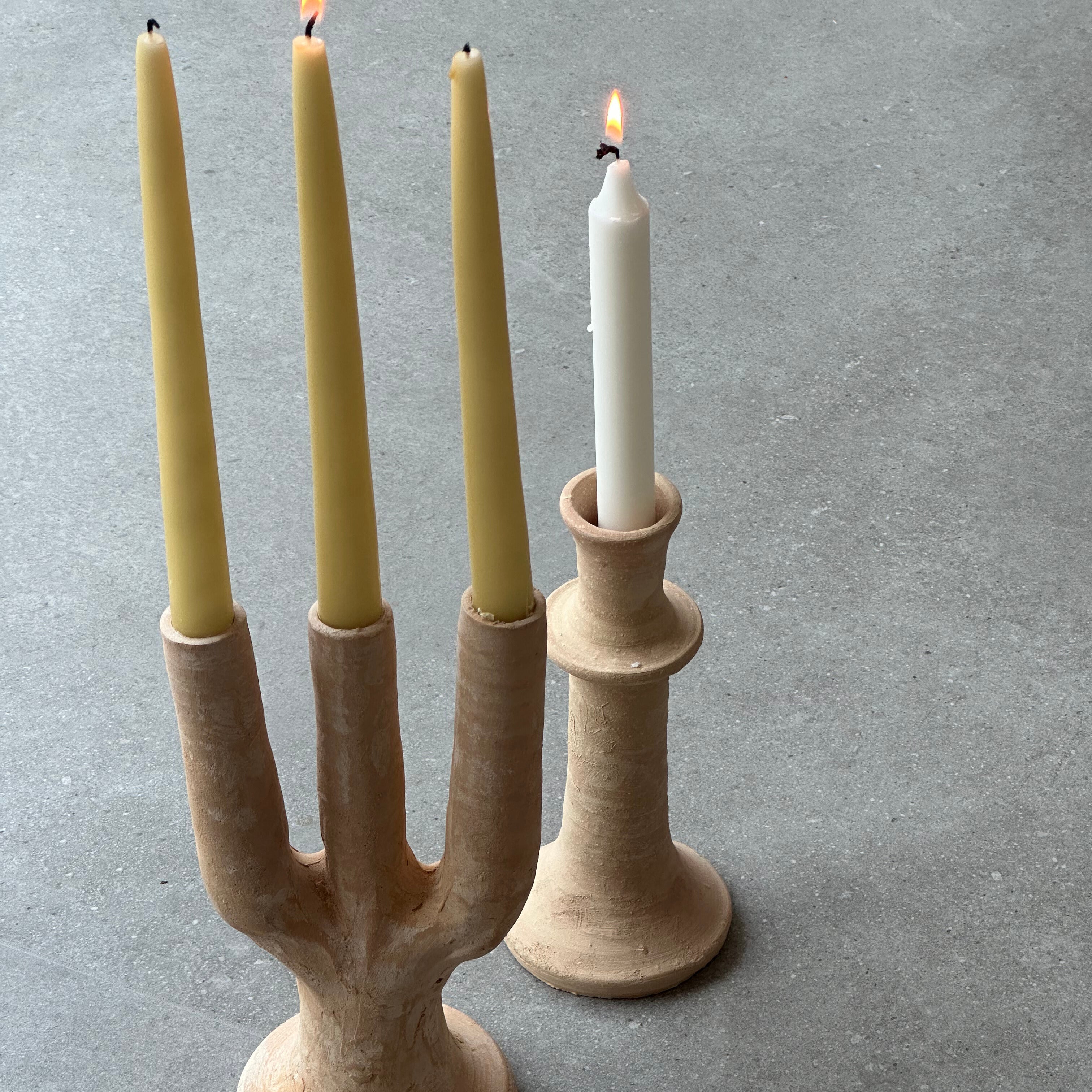 Tamegroute lysestage - ca 25 cm. høj