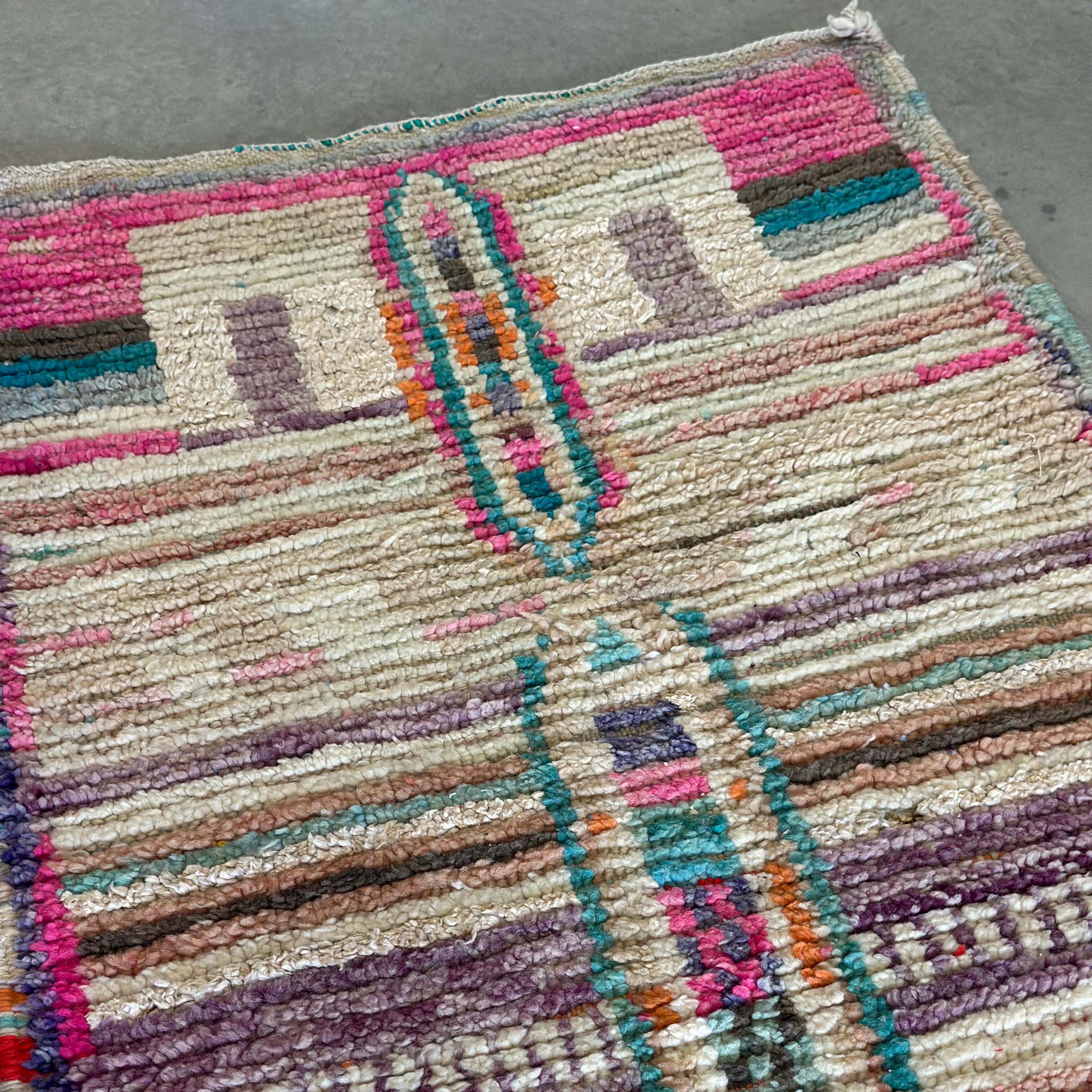 Boujaad-løper - størrelse 80 x 330 cm.