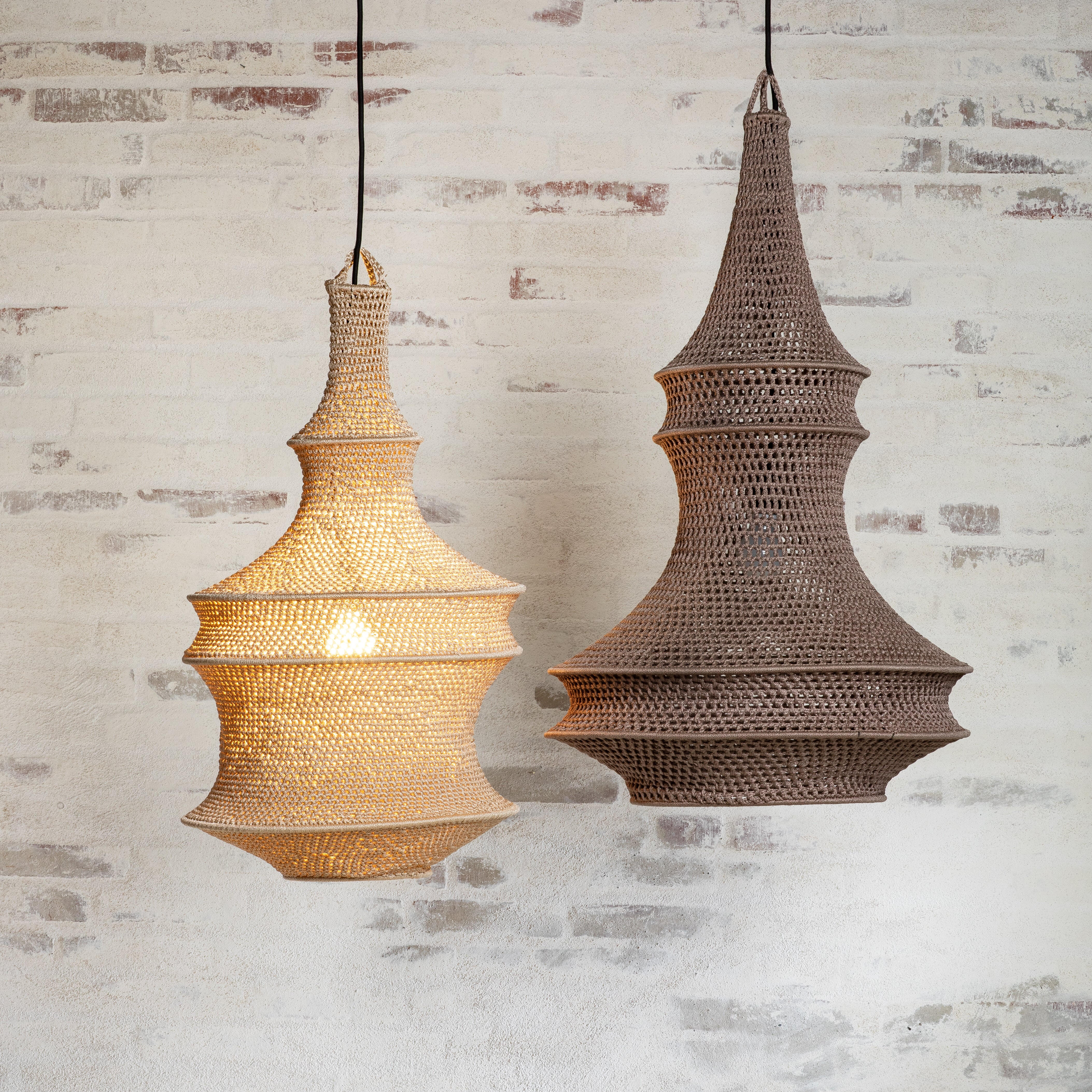 Lampeskjerm - heklet