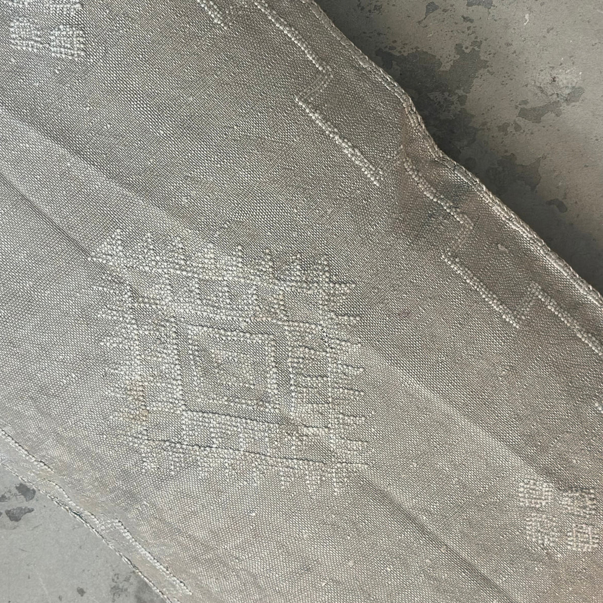 Kaktussilke pudebetræk ca. 50 x 90 cm – hørfarvet
