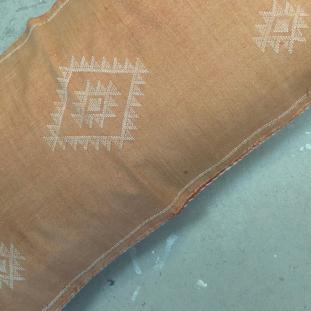 Kaktussilke pudebetræk ca. 50 x 90 cm – orange