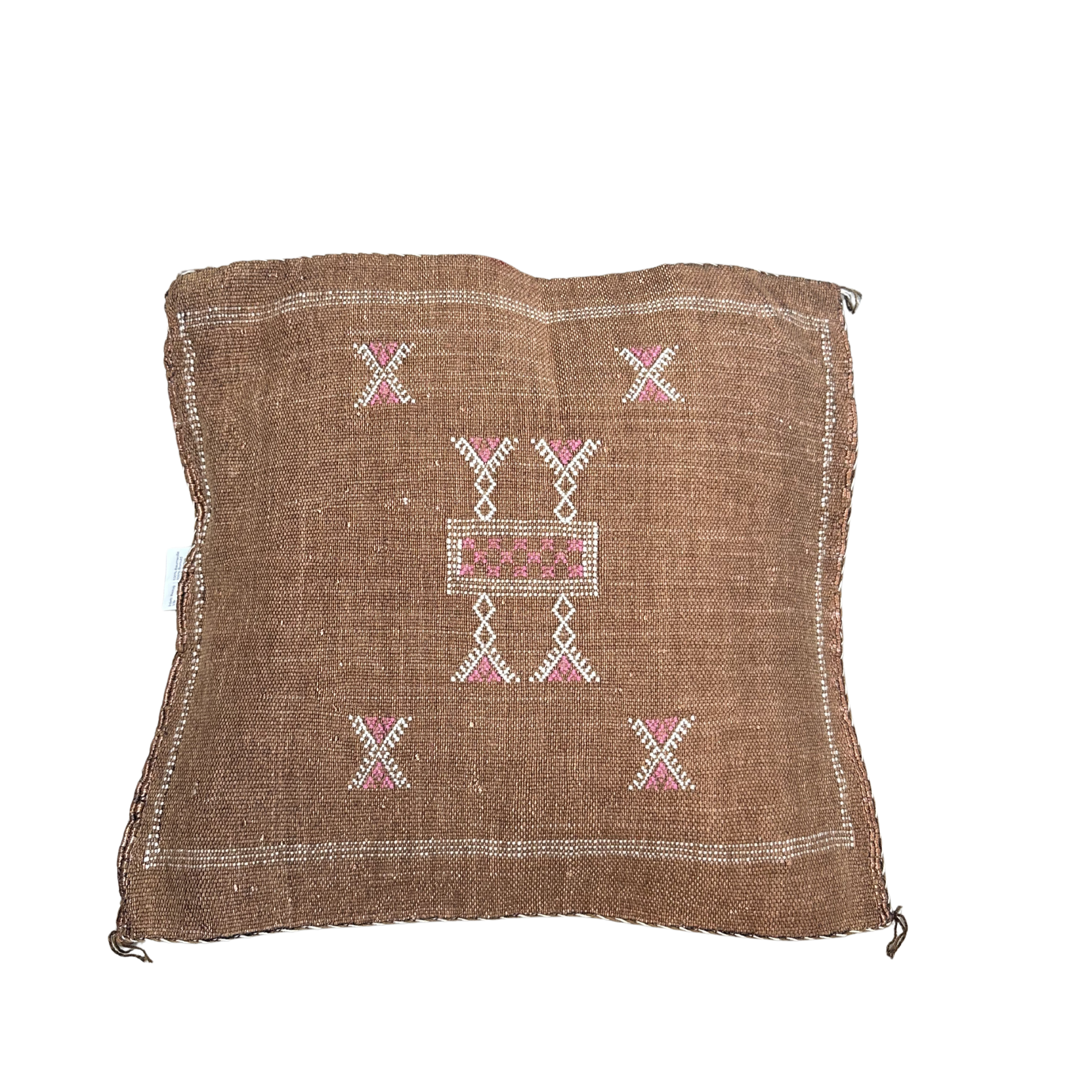 Pudebetræk i kaktussilke - størrelse ca. 45 x 45 cm.