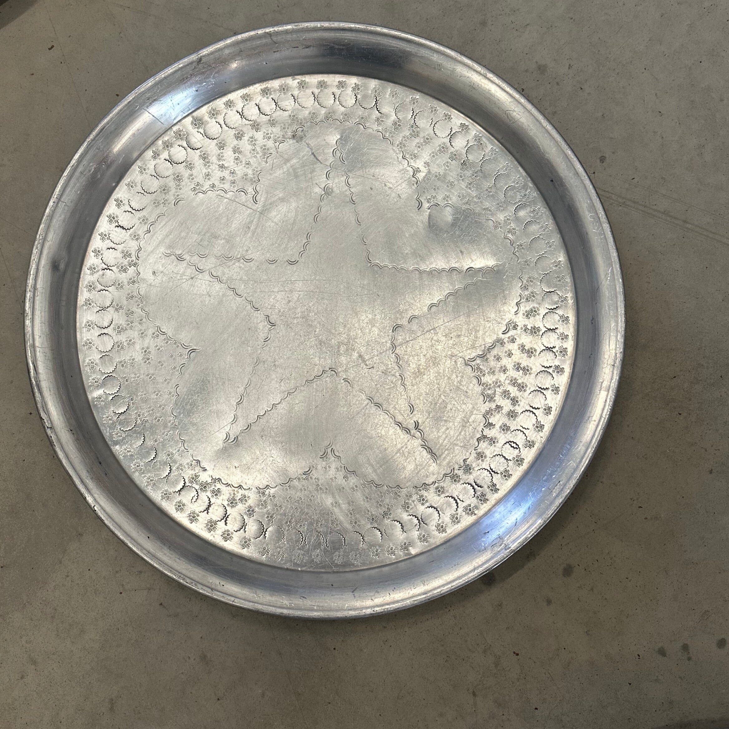 Marokkansk vintage bakke - 47 cm.