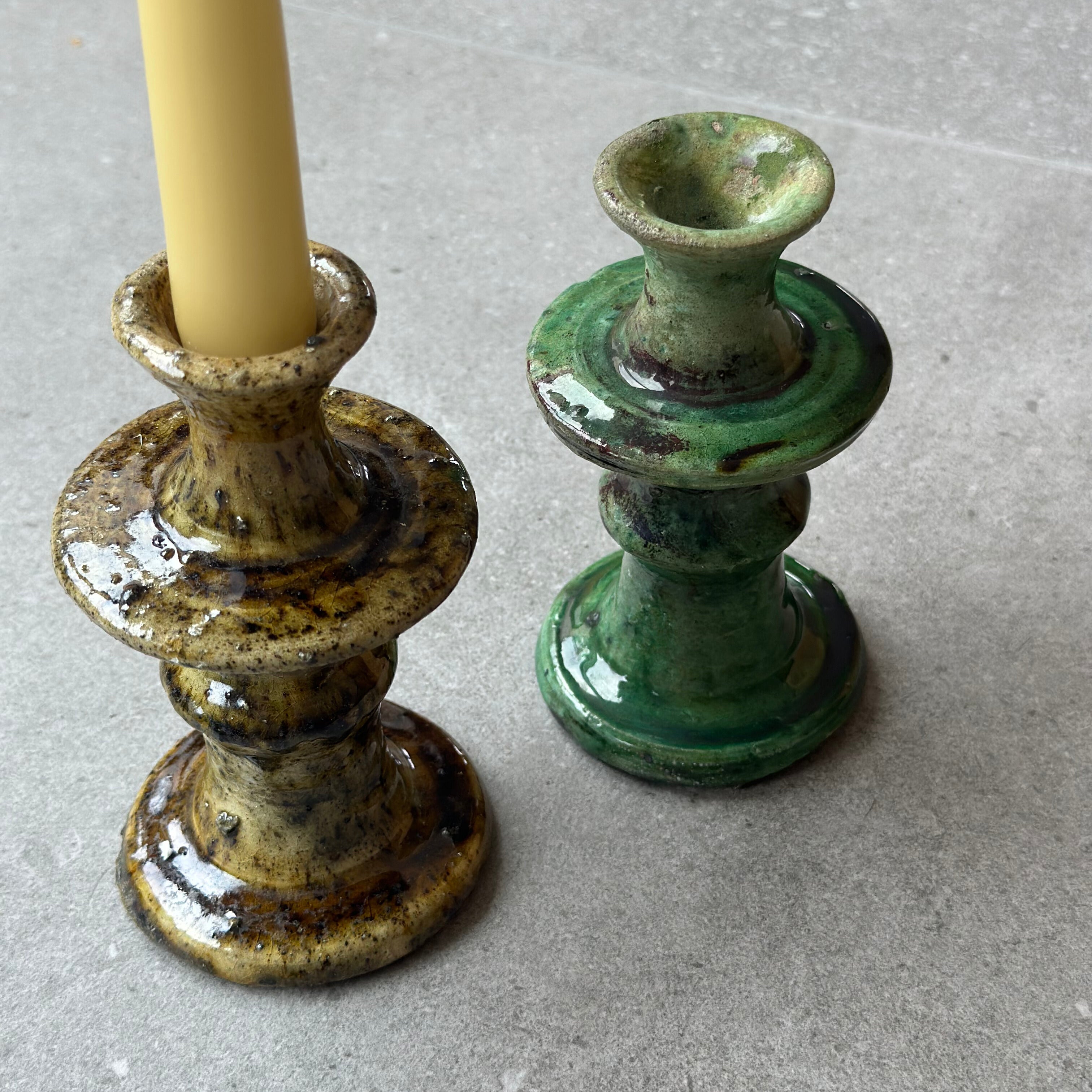 Tamegroute lysestage - ca 15 cm. høj