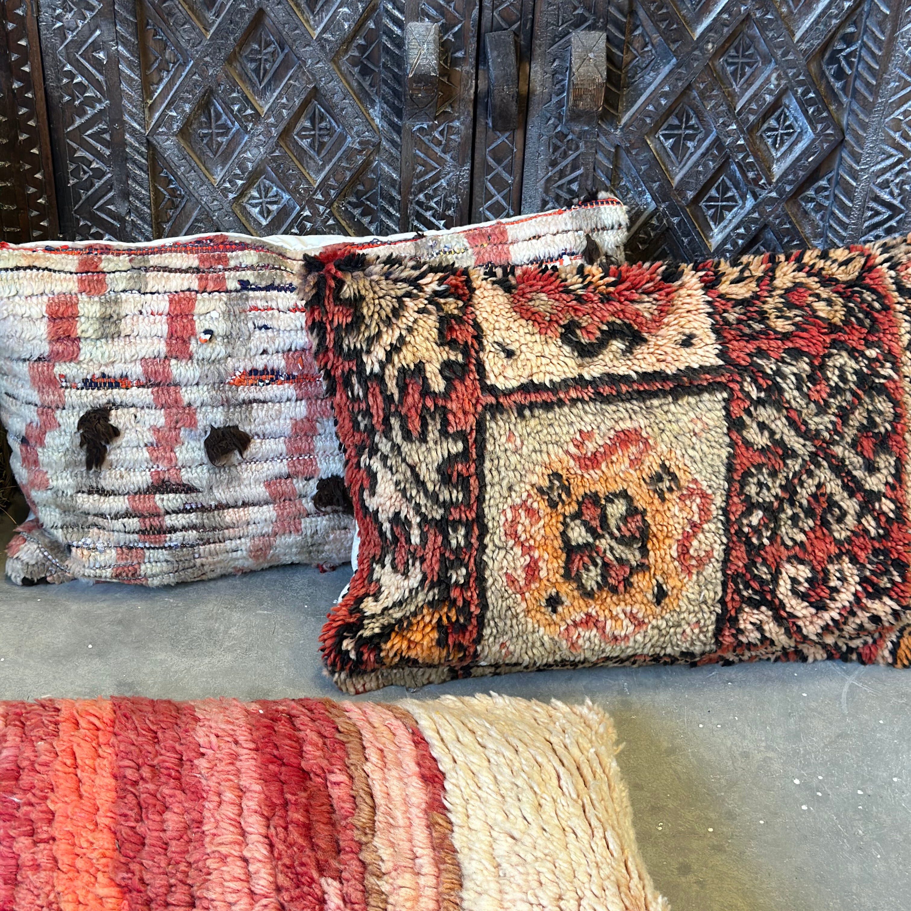 Vintage pudebetræk 40 x 60 cm.