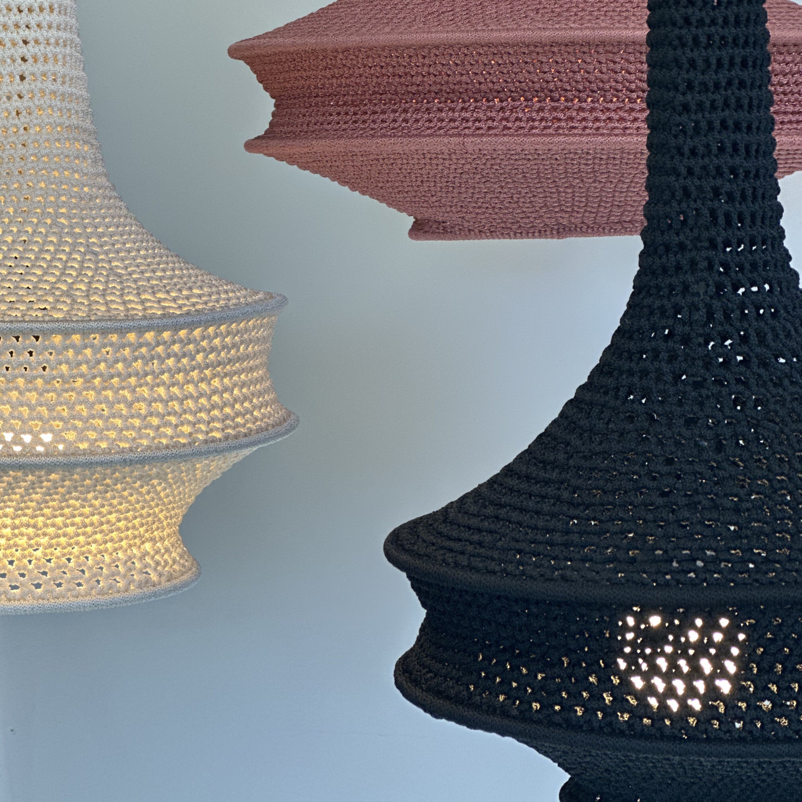 Lampshade - crocheted