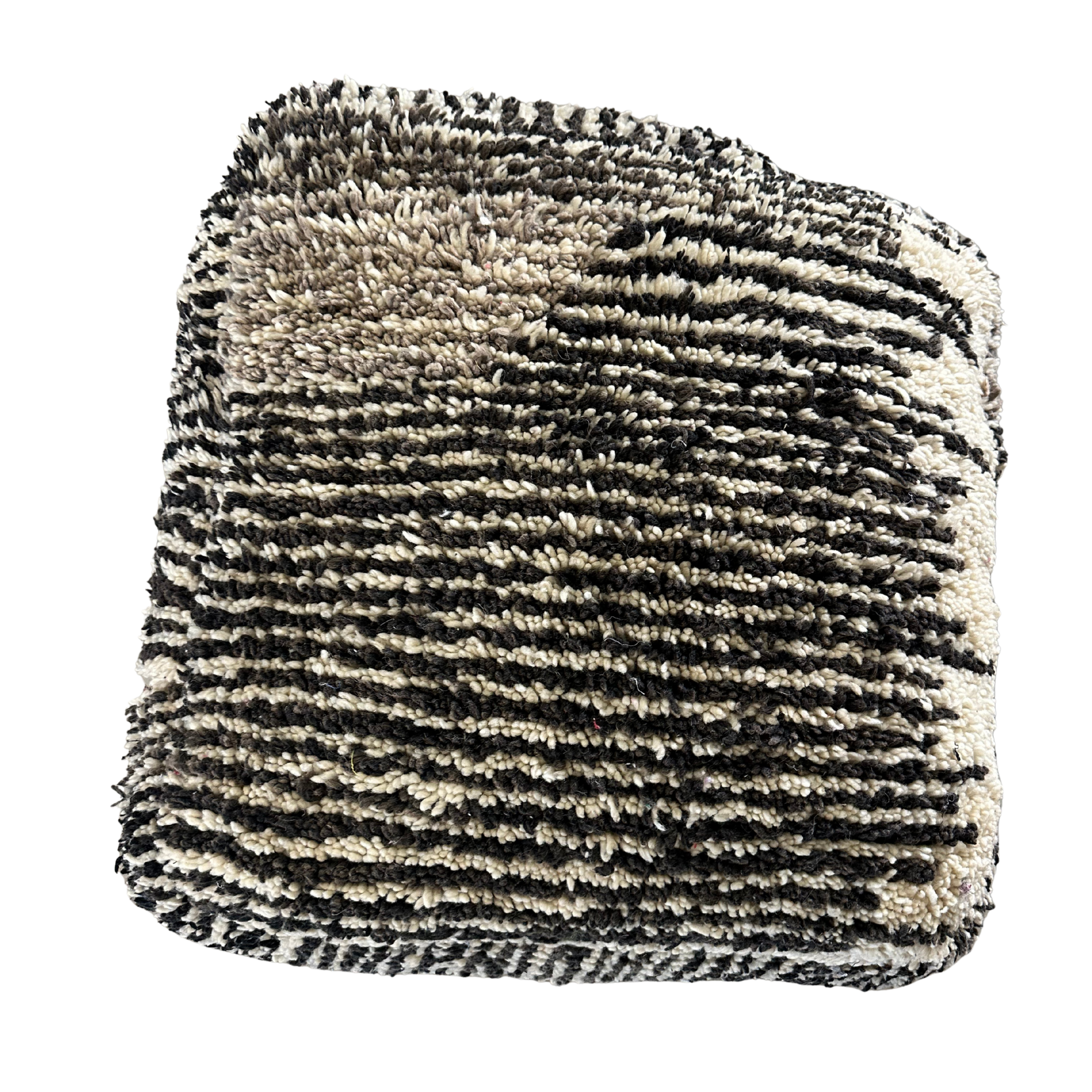 Vintage puf - 60x60x20 cm.