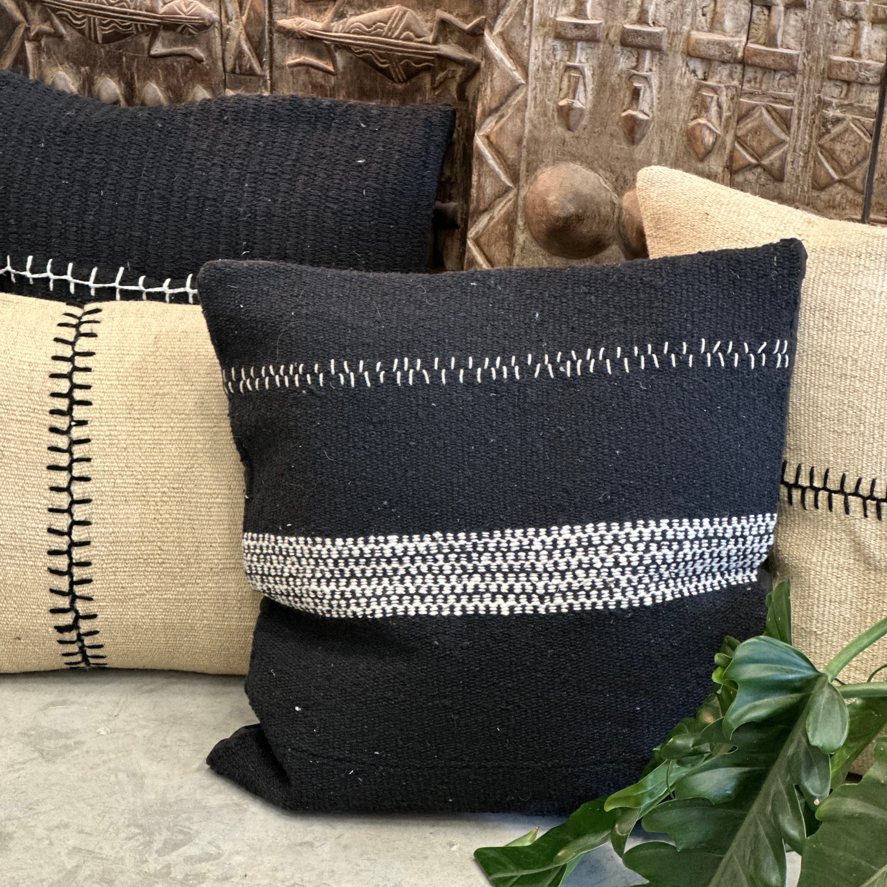 Pude i bomuld - 50 x 50 cm.