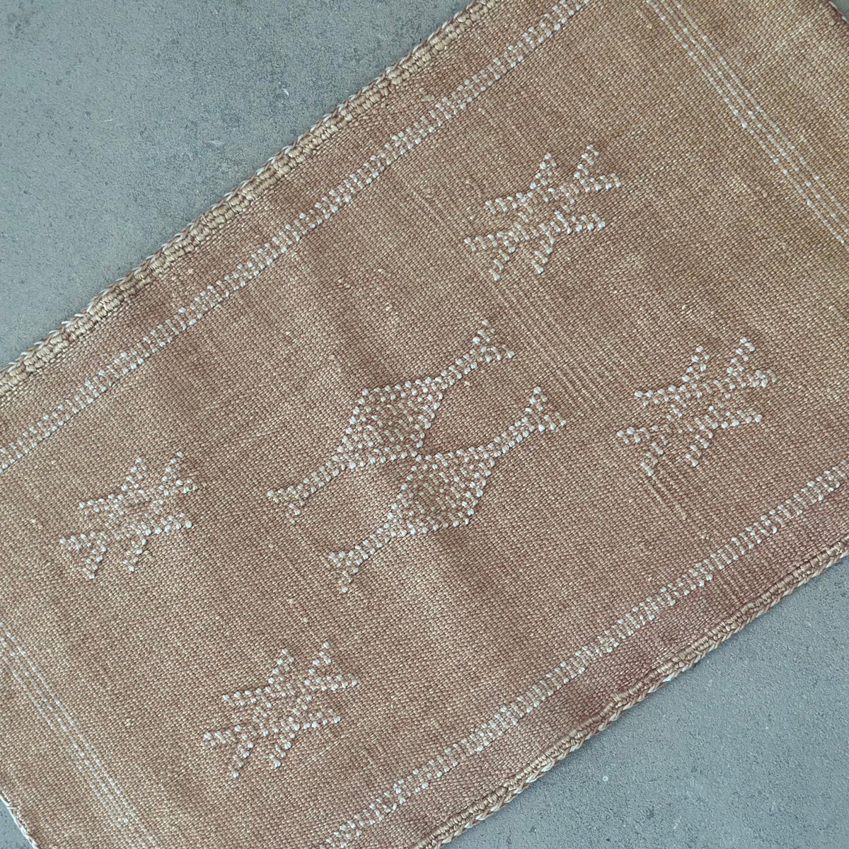 Cushion cover in cactus silk - size 45 x 45 cm.
