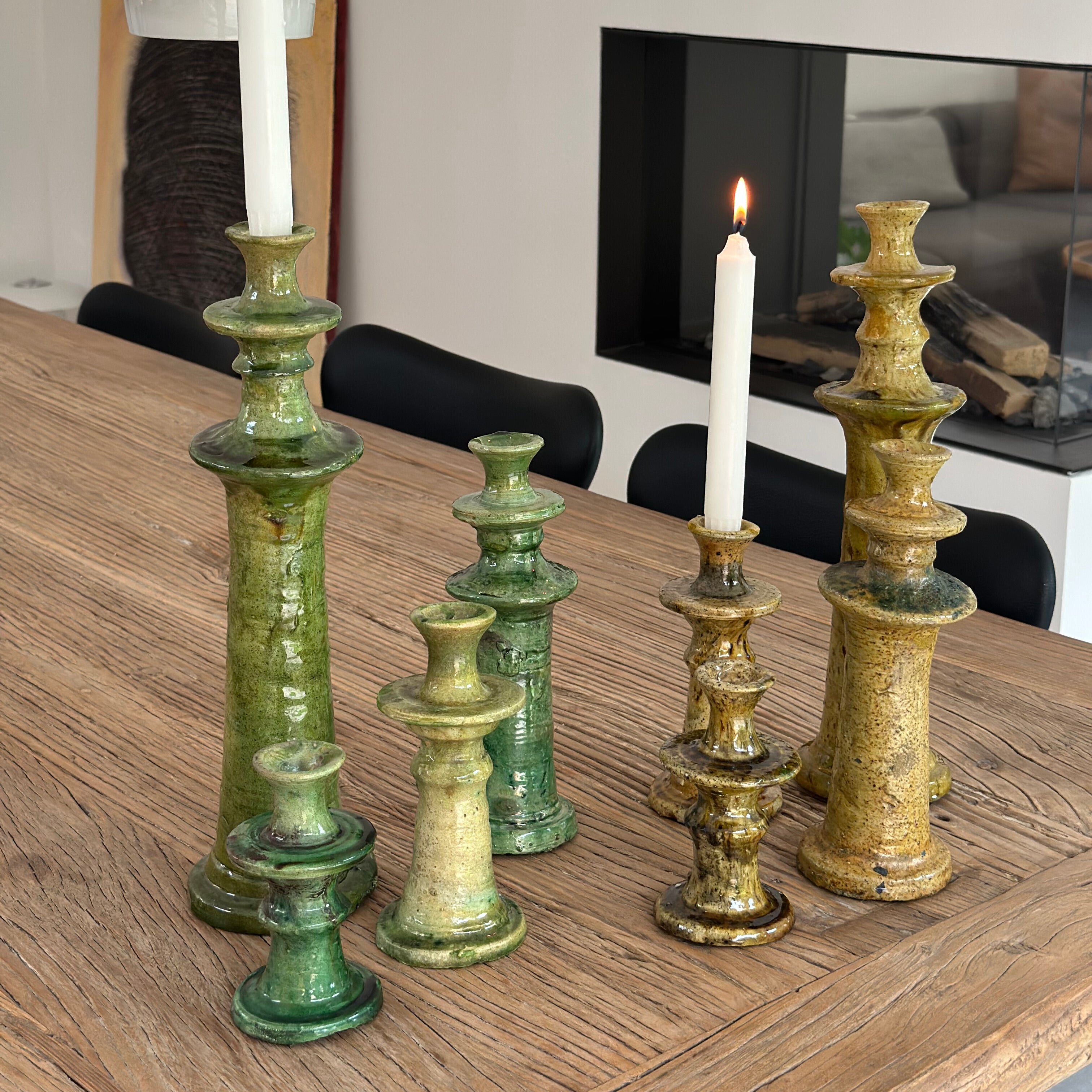 Tamegroute lysestage - ca 25 cm. høj