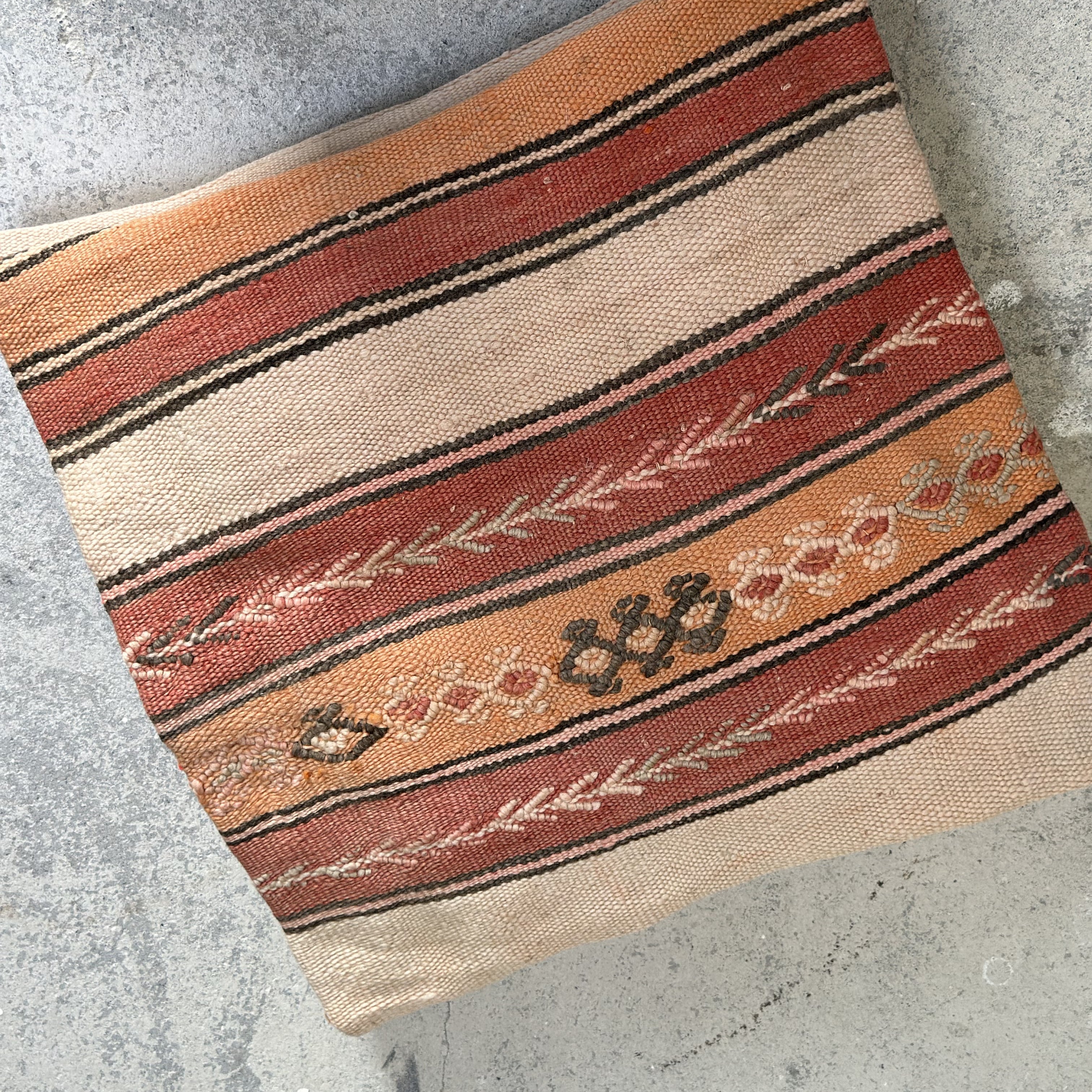 Vintage pudebetræk 50 x 50 cm.